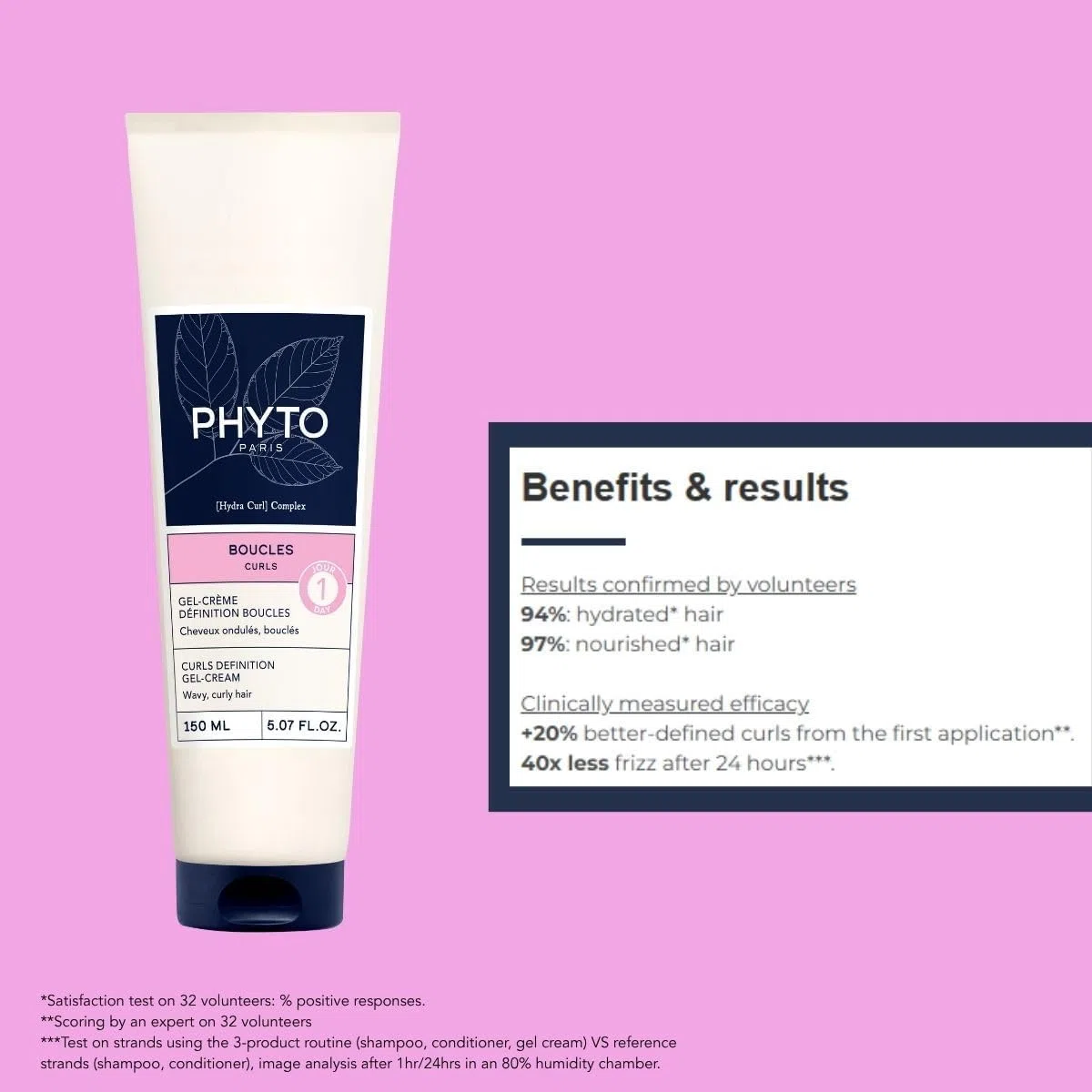 Phyto Paris - RICCI - Gel-Crema Ravviva Ricci Giorno 1-150ml
