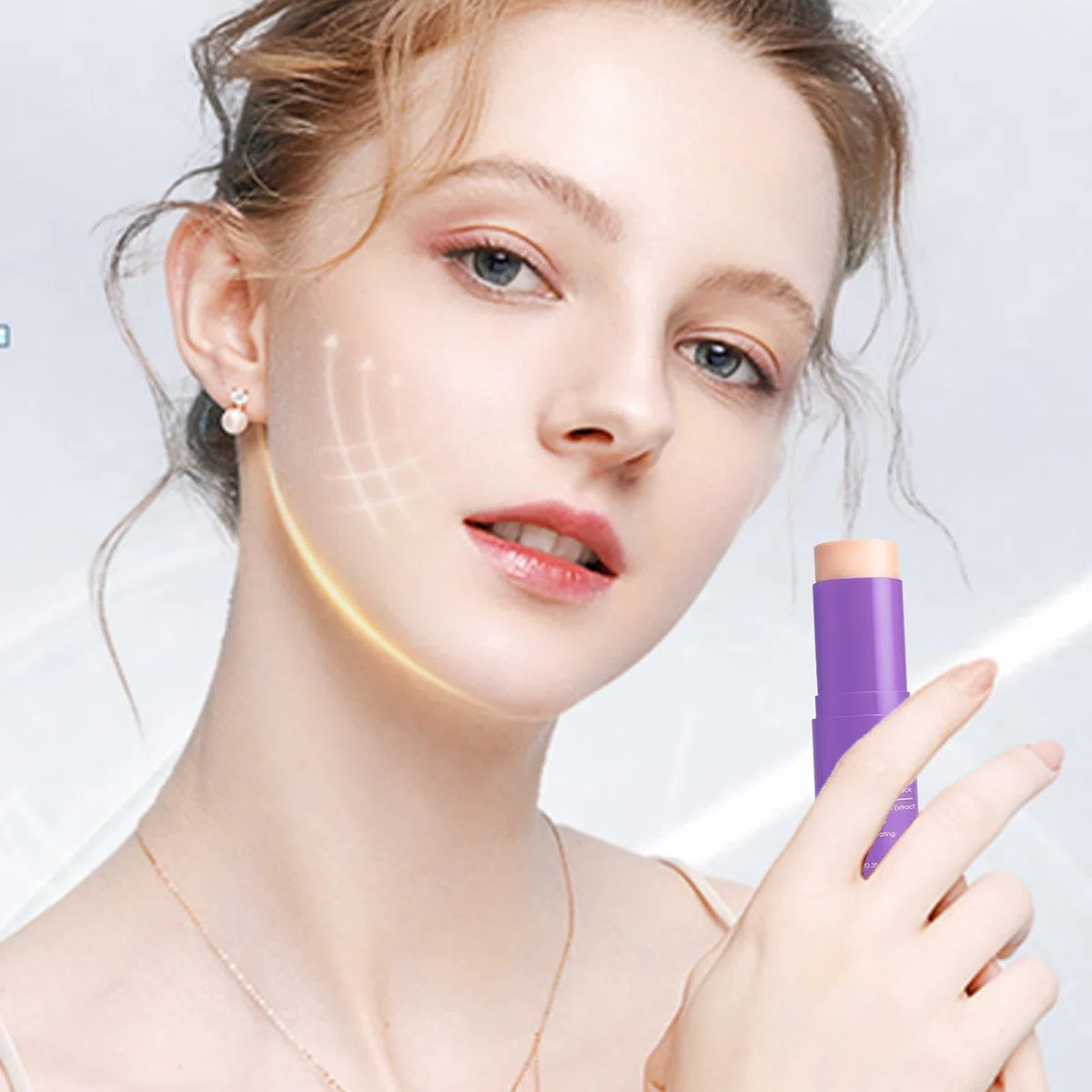 Multi Balm Stick 10 g – Rassodante Crema Viso, Levigante Cura Del Collo Per La Pelle Secca Domestica E Notte Donne Da Viaggio Trucco Preparazione