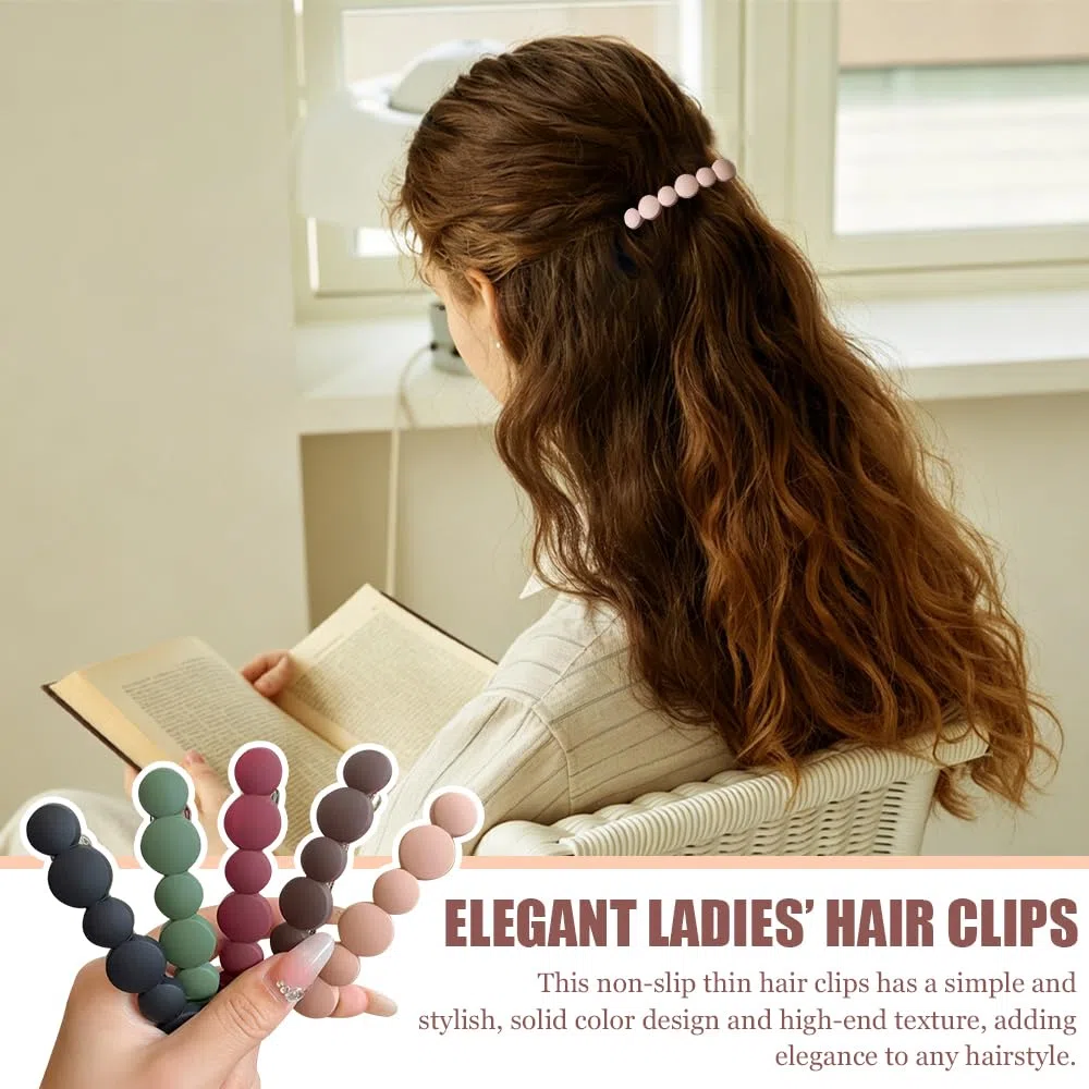 6 Pezzi Fermagli per Capelli da Donna Fermagli Elegante Antiscivolo Carino Retrò Accessori Sicuri e Resistenti Fermacapelli Decorativo per Donne per l'Uso Quotidiano e Occasioni Speciali