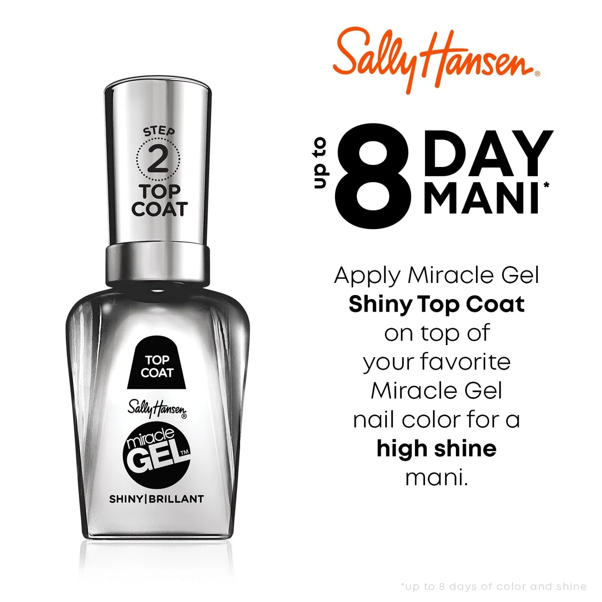 MIRACLE GEL top coat shiny 14,7 ml