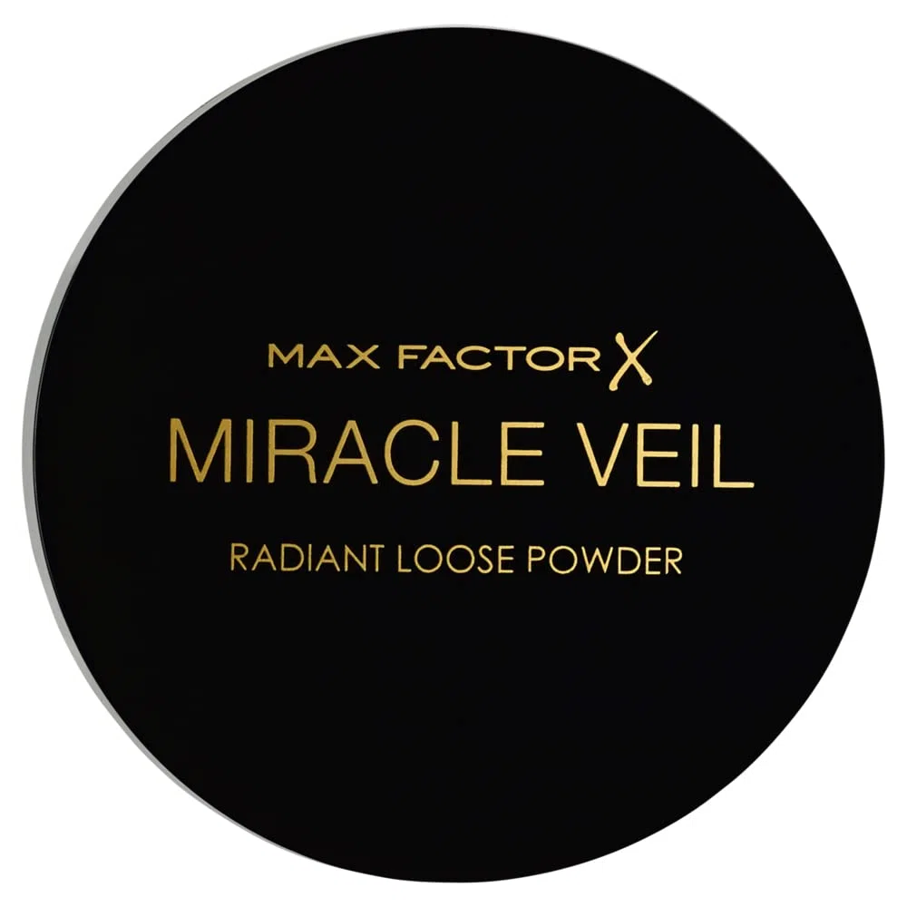 Max Factor Miracle Veil Radiant Loose Powder, Cipria in Polvere Libera a Lunga Durata, 4 g
