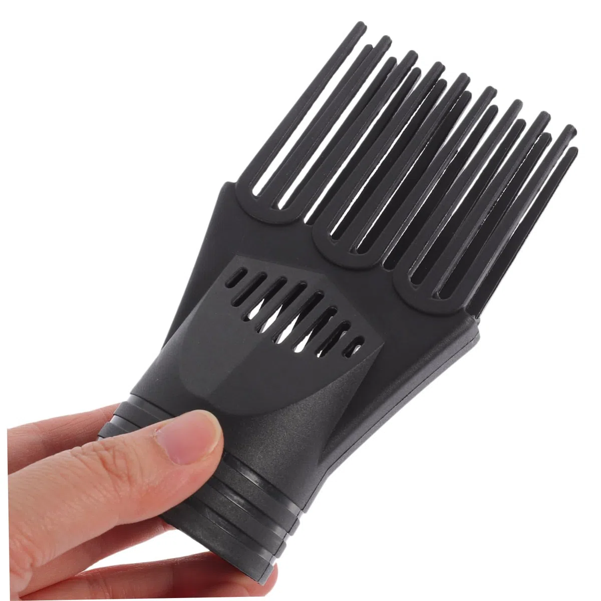 Hemobllo Spazzola Asciugatrice Nero 2 Pezzi Diffusore per Asciugacapelli Accessorio per Asciugacapelli e Diffusione Uniforme del Calore