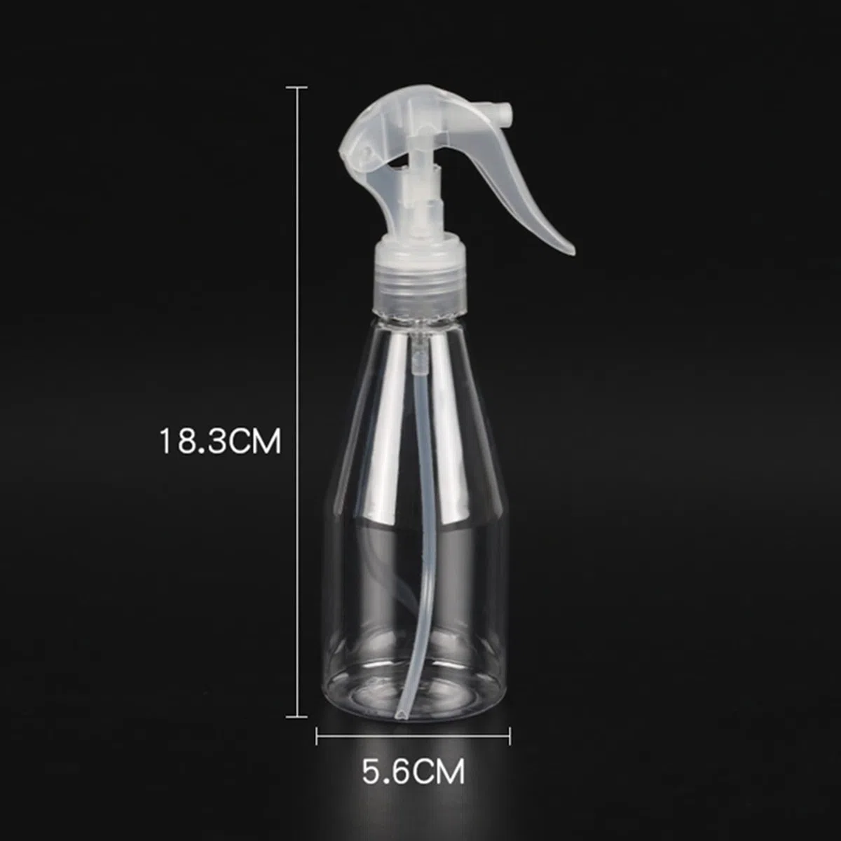 LATRAT 3 confezioni 200 ml flacone vaporizzatore vuoto plastica nebbia fine spruzzo per giardino pianta pulizia acconciatura atomizzatore viaggi cosmetici