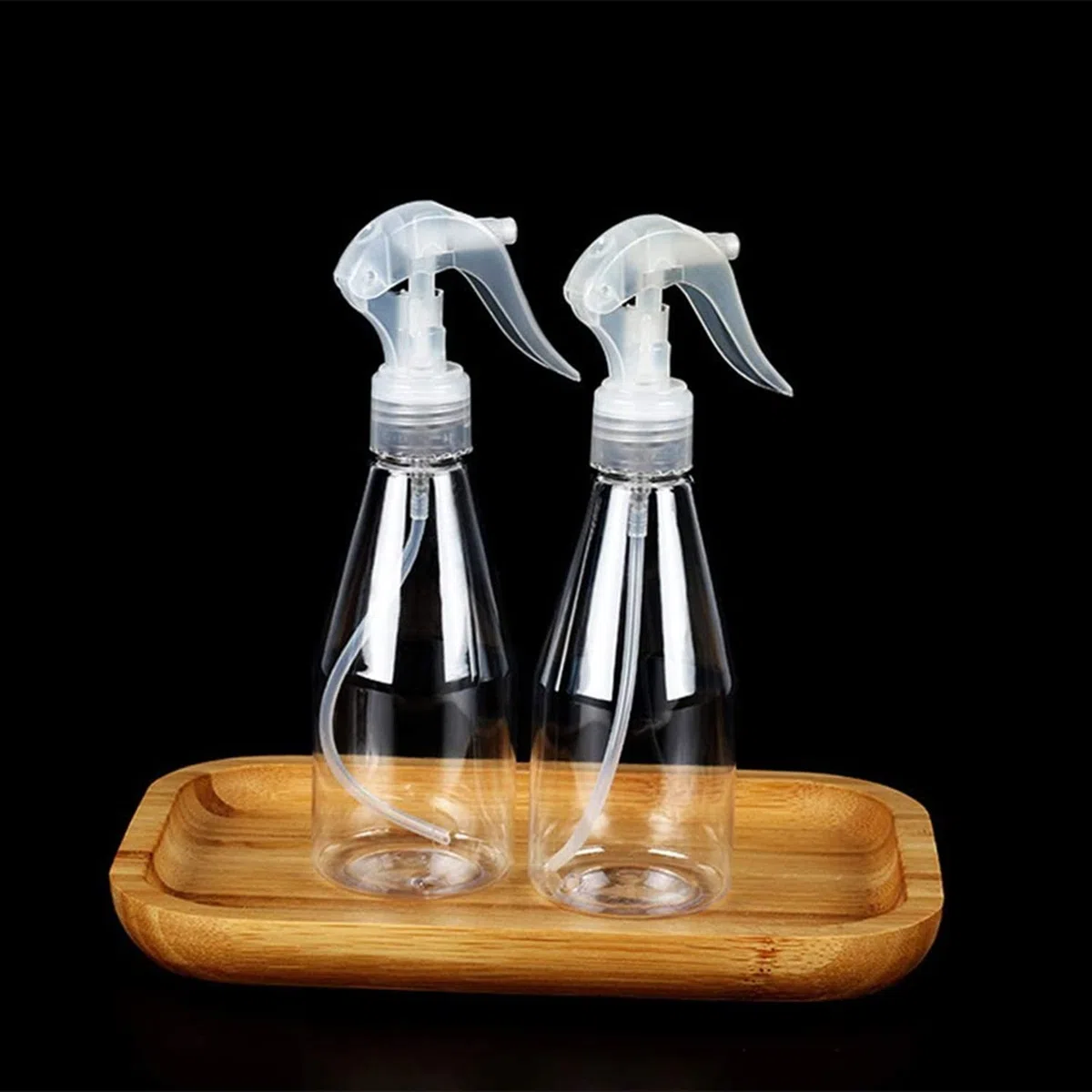 LATRAT 3 confezioni 200 ml flacone vaporizzatore vuoto plastica nebbia fine spruzzo per giardino pianta pulizia acconciatura atomizzatore viaggi cosmetici
