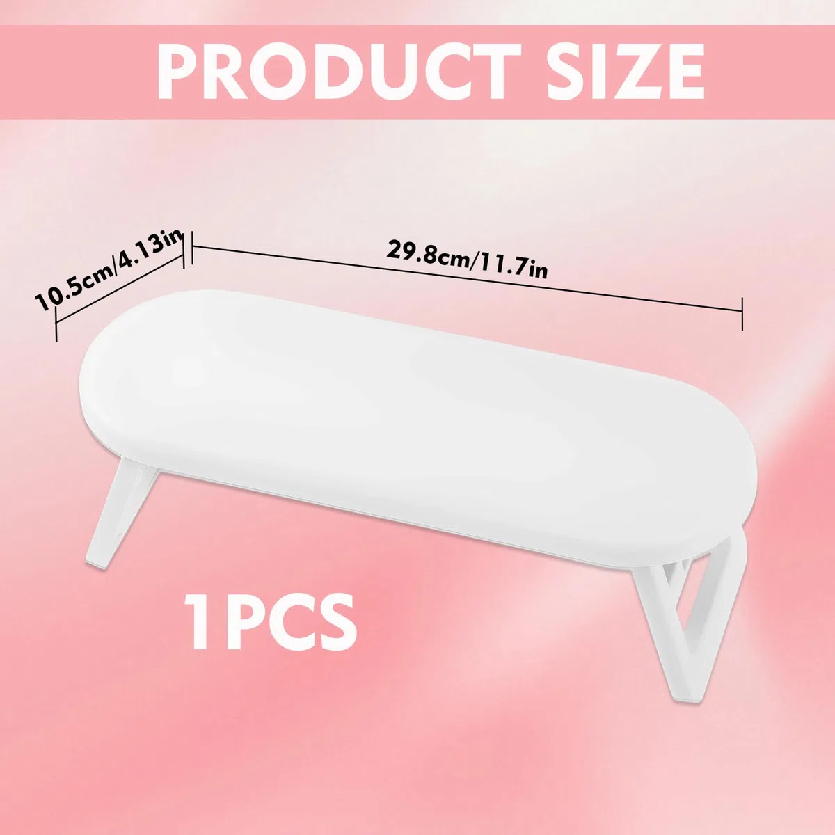Manicure da appoggio,Riposa a mano Ungle,Riposa a mano,Manicure Manicure,Cuscino per Manicure,Riposa a mano Manicure Piegabe,Posa Manicure In Pu Pelle Professional,Per Tecnico Di Manicure(Bianco)