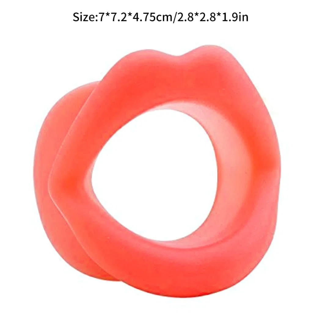 Più sottile per il viso in gomma siliconica, trainer per labbra Strumento di bellezza per il lifting del viso in gomma siliconica per la bocca del per l'uso quotidiano