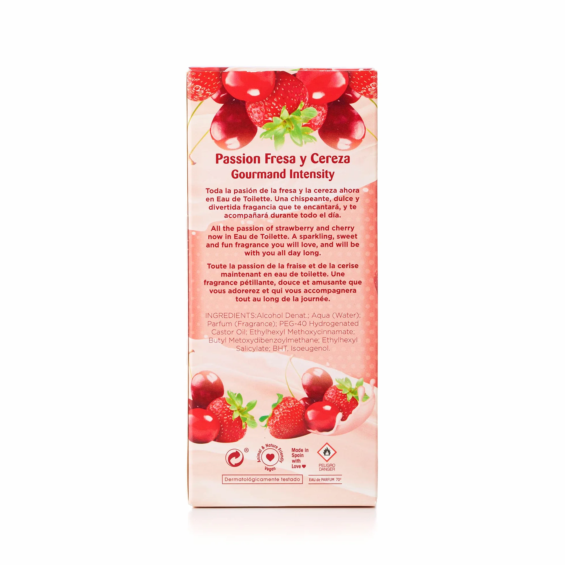 Tulipano Nero - Acqua di Colonia Unisex, Fragola e Ciliegia, 50 ml