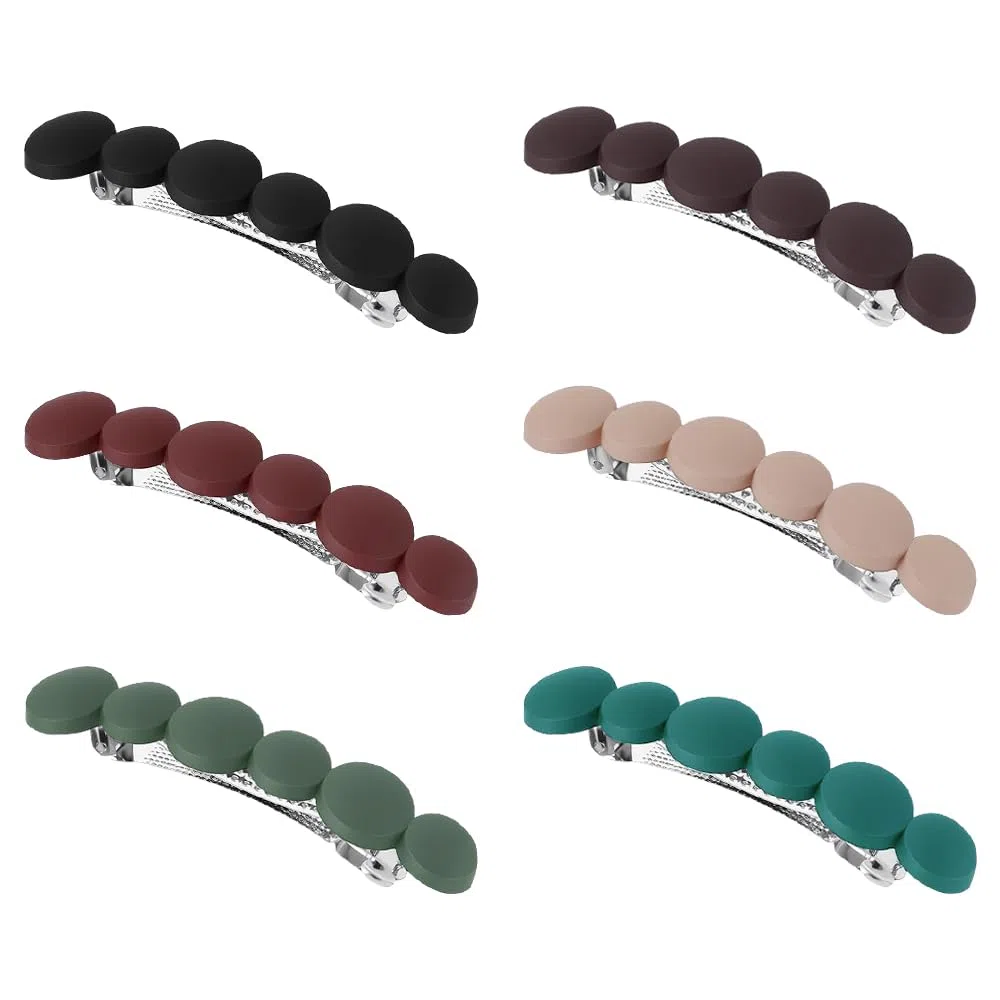 6 Pezzi Fermagli per Capelli da Donna Fermagli Elegante Antiscivolo Carino Retrò Accessori Sicuri e Resistenti Fermacapelli Decorativo per Donne per l'Uso Quotidiano e Occasioni Speciali
