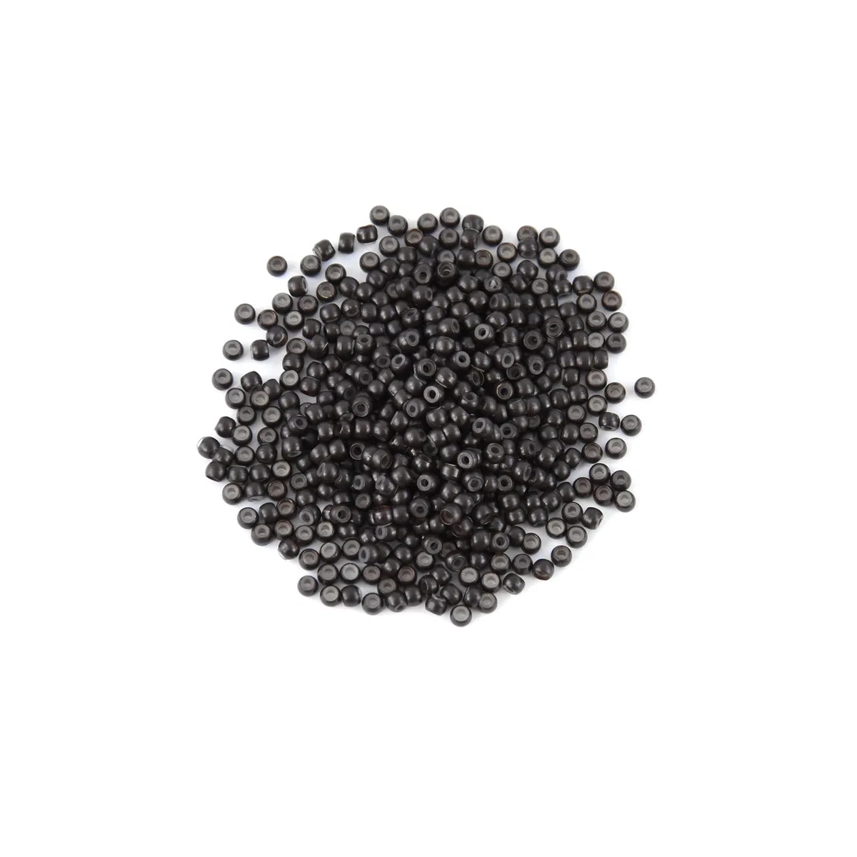 Nano anelli in silicone da 3,0 mm micro collegamenti per estensione dei capelli 500 pz/lotto (3# marrone scuro)