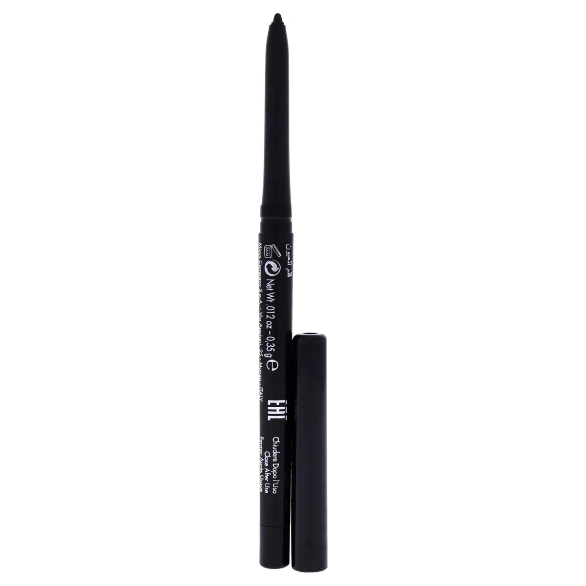 Pupa Matita Occhi Waterproof Made to Last Definition Eyes Pencil (Colore 100 Deep Black) Tenuta estrema, Stilo automatica, Mina retraibile, Temperino incluso - Formato 0,35 g