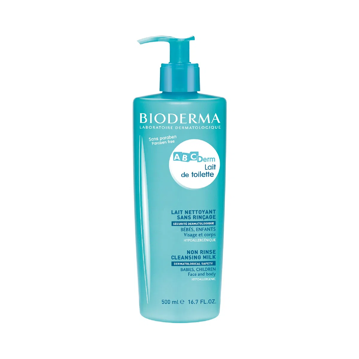 Lait de Toilette ABC Derm 500ml Bioderma