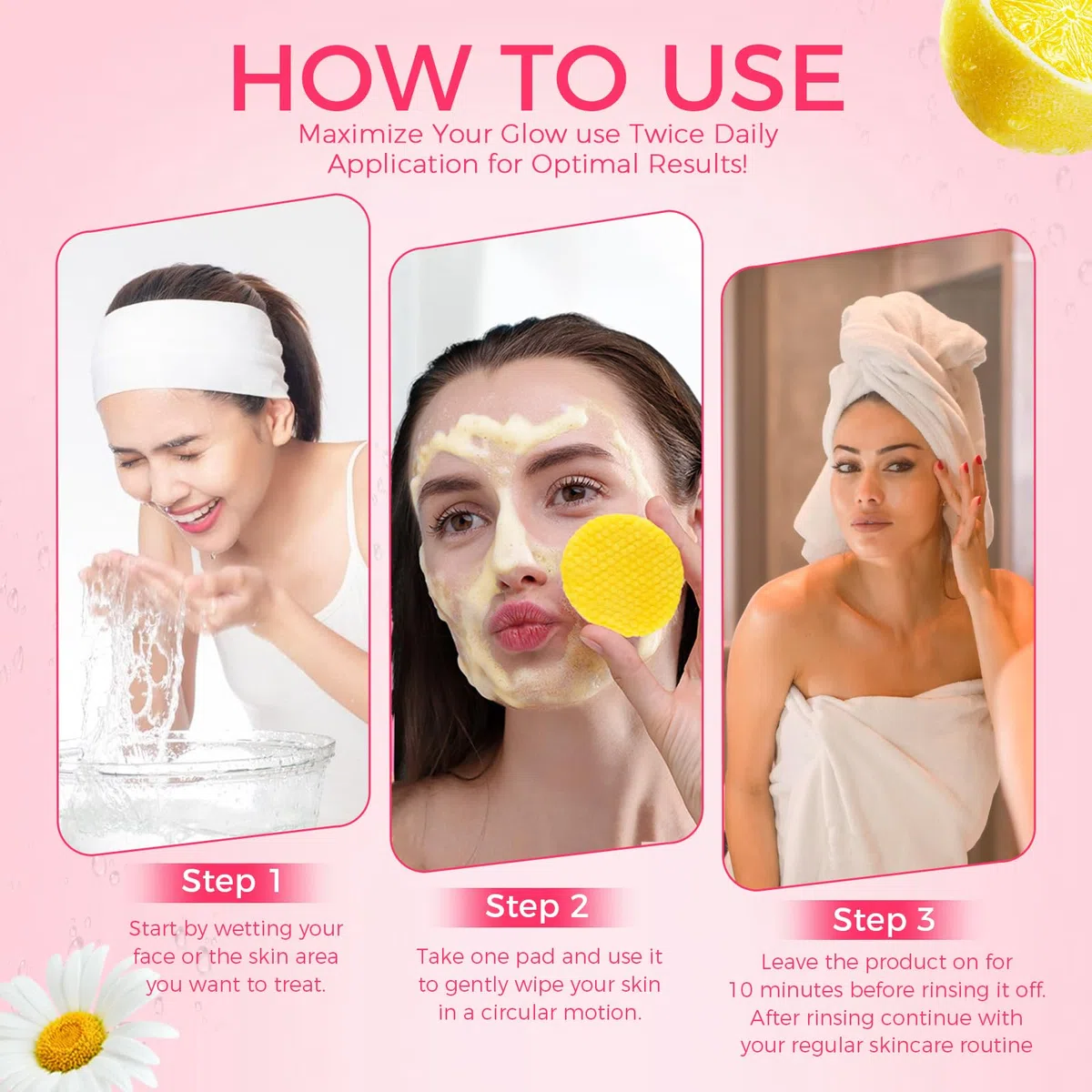 OUKEYA Dischetti Viso alla Curcuma e Acido Kojic, 40 Pezzi Esfolianti Delicati Dischetti Acido Cogico e Turmeric, Idratanti e Lenitivi Toner Pads per Pulizia Viso