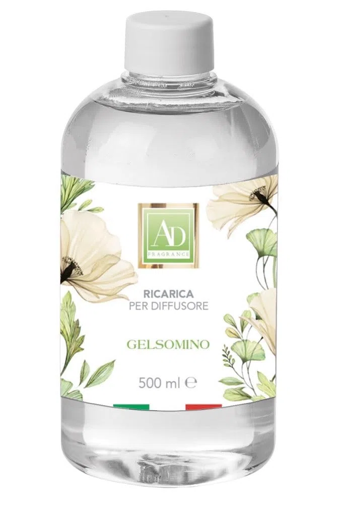 AD TREND Ricarica Profumo per Diffusori a Midollini Gelsomino 500 ml
