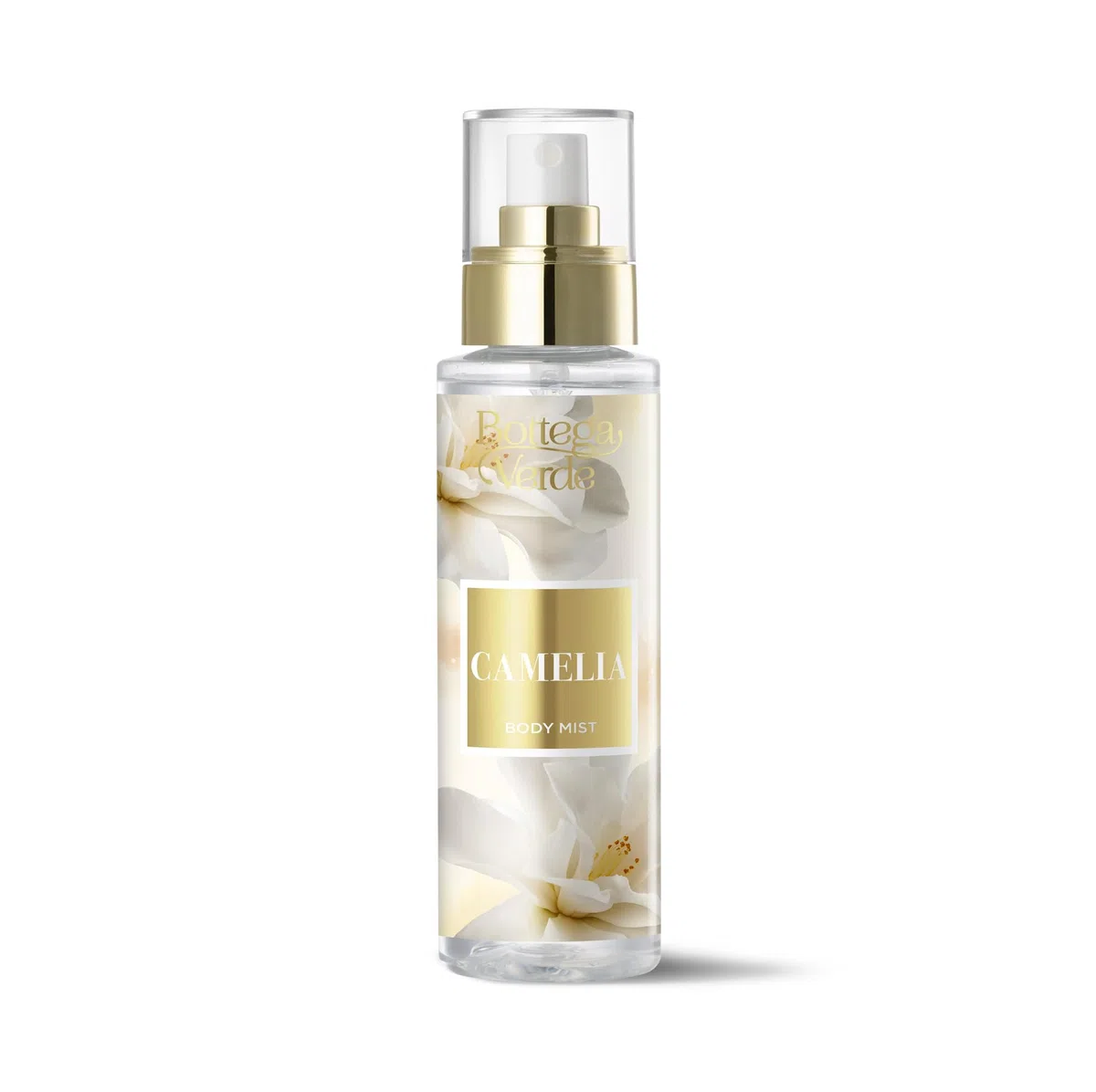 Bottega Verde - Body Mist Camelia, 150 ml, Acqua Profumata per il Corpo, Fragranza Fiorita con Camelia e Rosa Damascena, Fresca e Raffinata, per Tutti i Tipi di Pelle