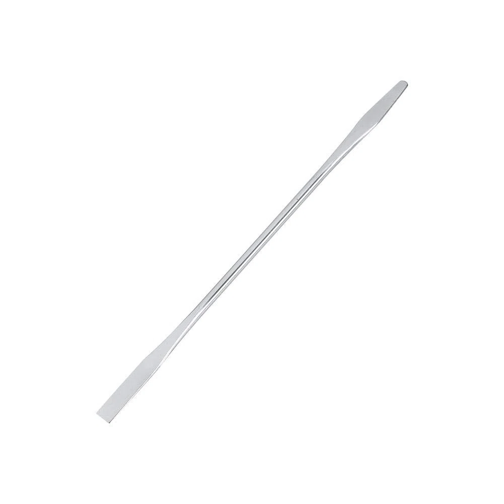 Palette di trucco Spatola trasparente acrilico Makeup Nail Art Cosmetic Mixing Palette & Stainless Spatula Tool Set, for Makeup/Nail Art