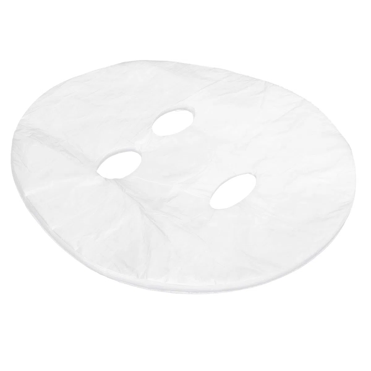 per il Viso in Plastica, 600 Pezzi Pellicola di Plastica Usa e Getta per il Viso Carta Fai da Te Bellezza Cura della Pelle per il Viso Fogli Copri Copri per il Viso Foglio