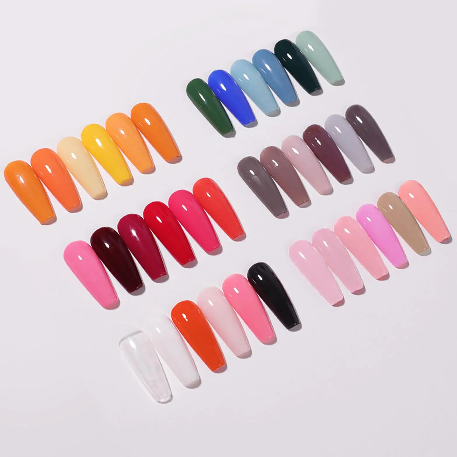 Polvere da Immersione Kit Starter per Unghie, RoseFlower Kit per unghie in polvere con 6 colori nudi, polvere per immersione Rosso Viola, Top Coat Base Coat - Set di Polvere per unghie Francese