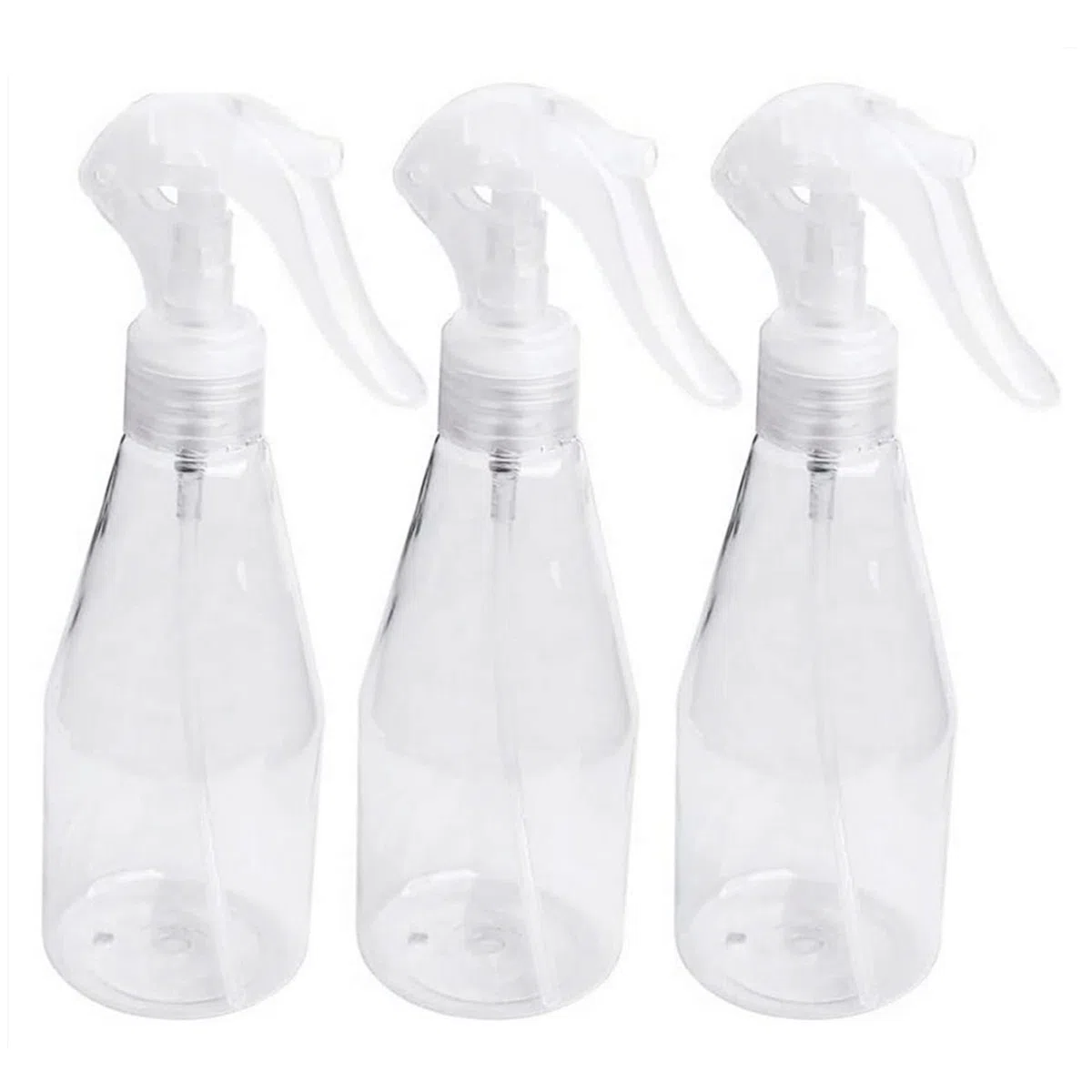 LATRAT 3 confezioni 200 ml flacone vaporizzatore vuoto plastica nebbia fine spruzzo per giardino pianta pulizia acconciatura atomizzatore viaggi cosmetici