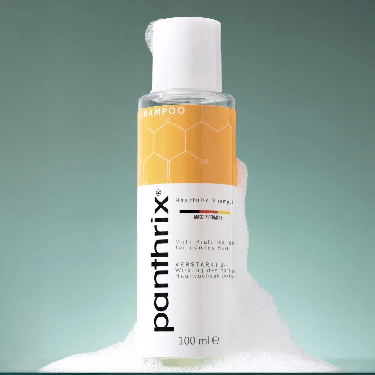 Panthrix Shampoo Volumizzante per Capelli per Uomo e Donna – Per Cuoio Capelluto e Capelli dall’Aspetto Stanco – Facile da Usare – Formula Testata con Ingredienti Naturali e Sicuri – 100 ml