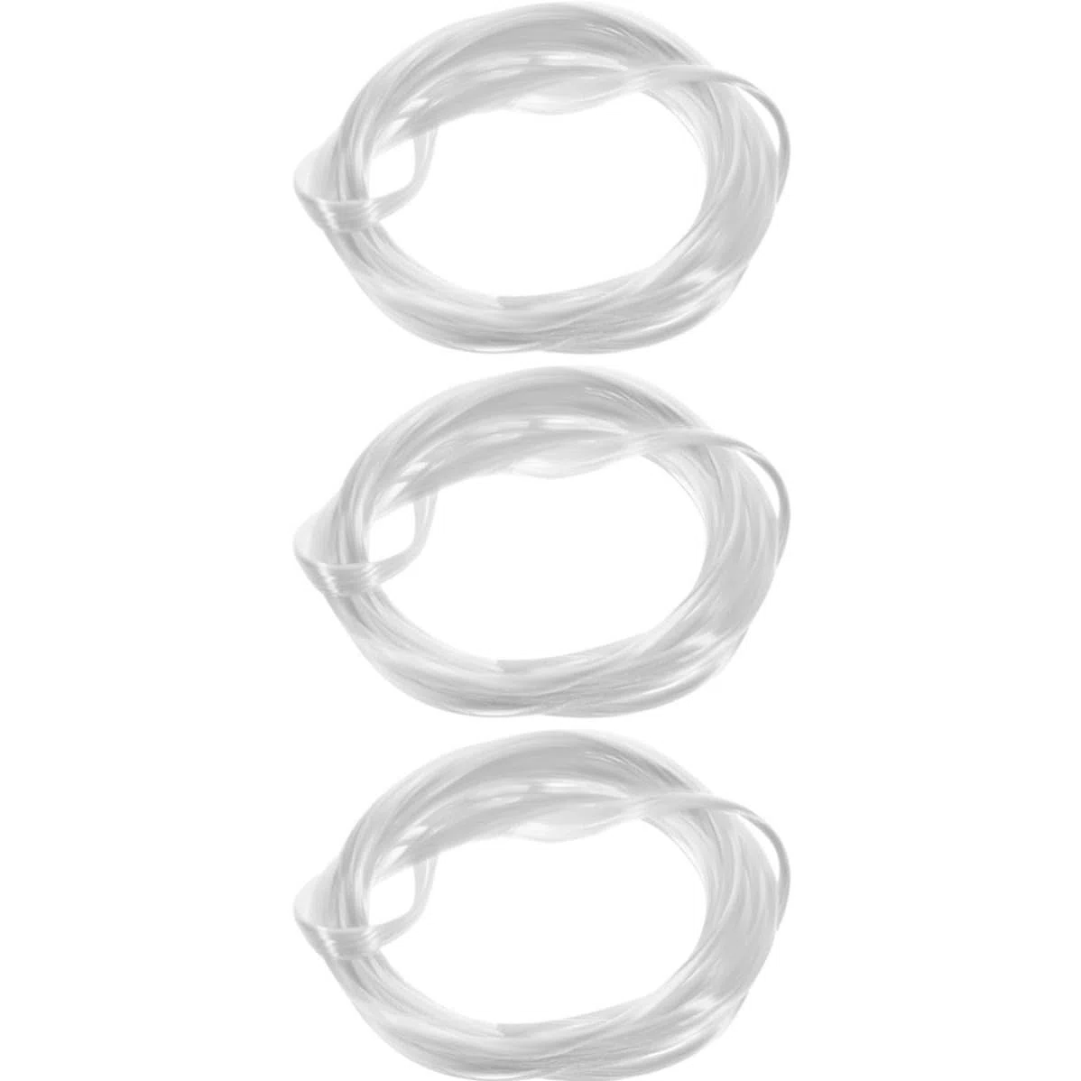 VILLCASE Estensioni per Unghie in Filamento di Plastica Bianca Flessibile, 3 Borse per Kit Allungamento Unghie, per Nail Art Fai da Te e Saloni di Bellezza