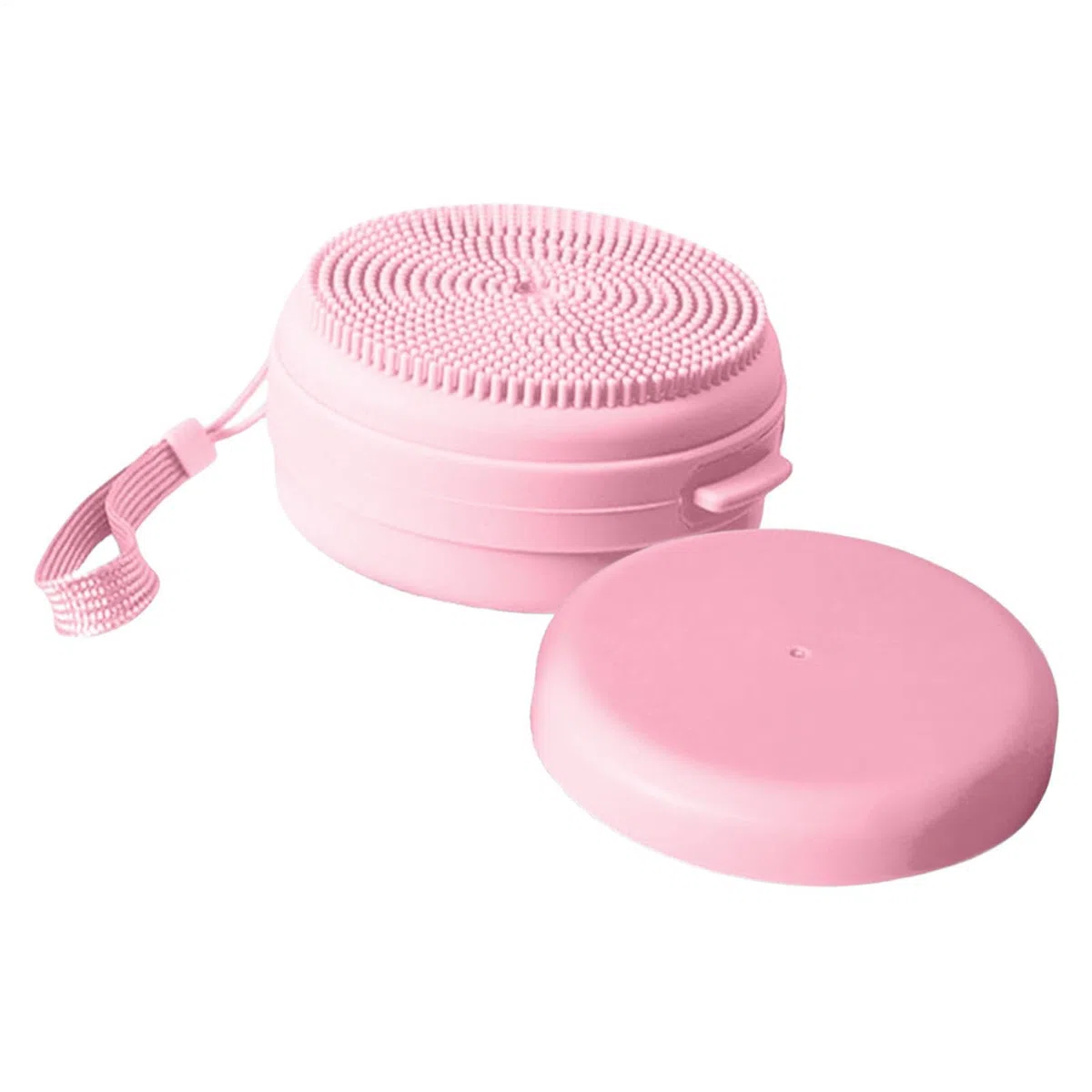 Spugna per il corpo in luffa in silicone, con dispenser di sapone, massaggio delicato, pulizia profonda, per doccia e corpo, per tutti i tipi di pelle sensibile e per tutti i tipi di pelle, donne
