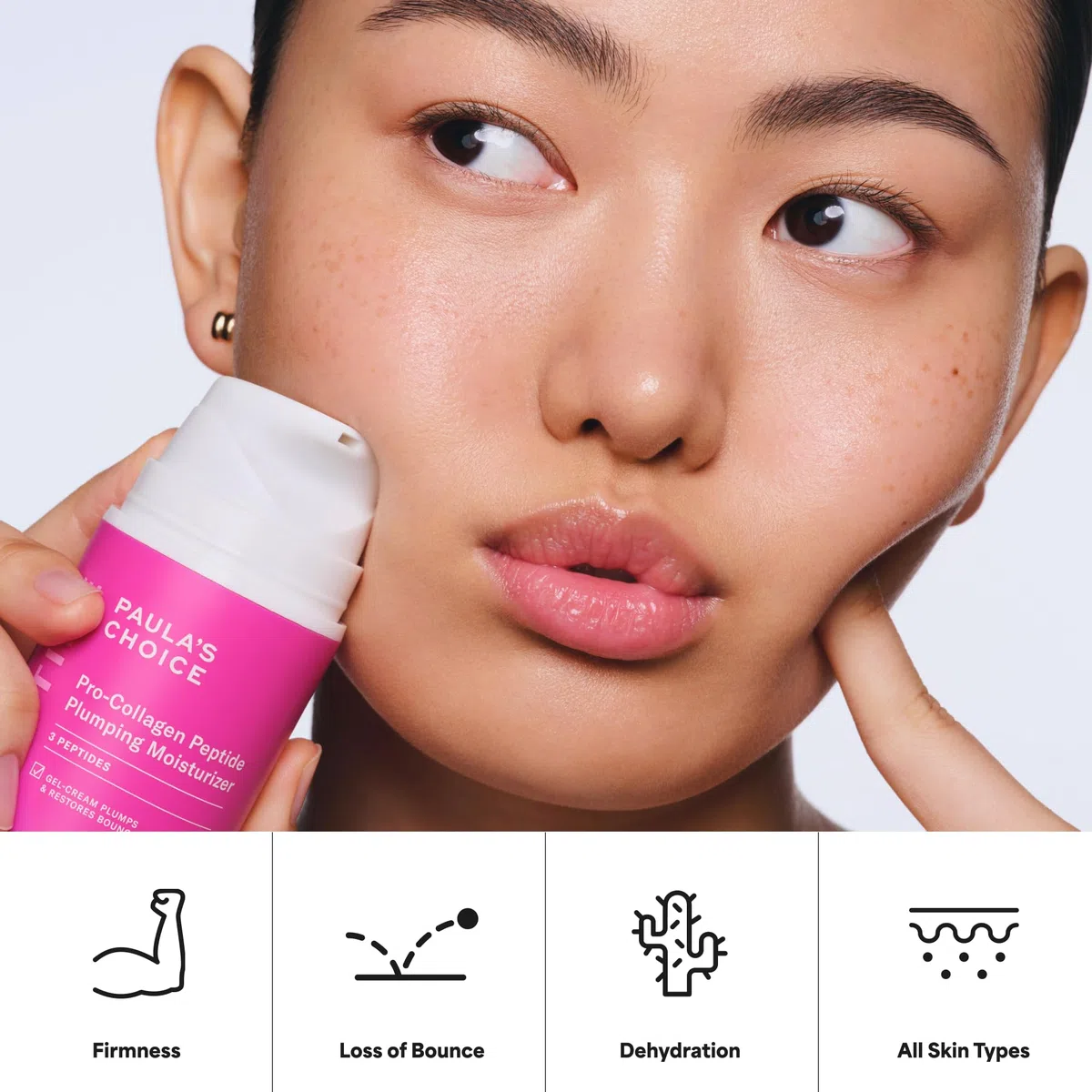 Paula’s Choice Pro-Collagen Peptide Plumping Crema - Crema per il Viso - Idrata e Leviga - Rimpolpare la Pelle e Migliorare Linee Sottili - Con Esapeptide-5 - Tutti i Tipi di Pelle - 15 ml