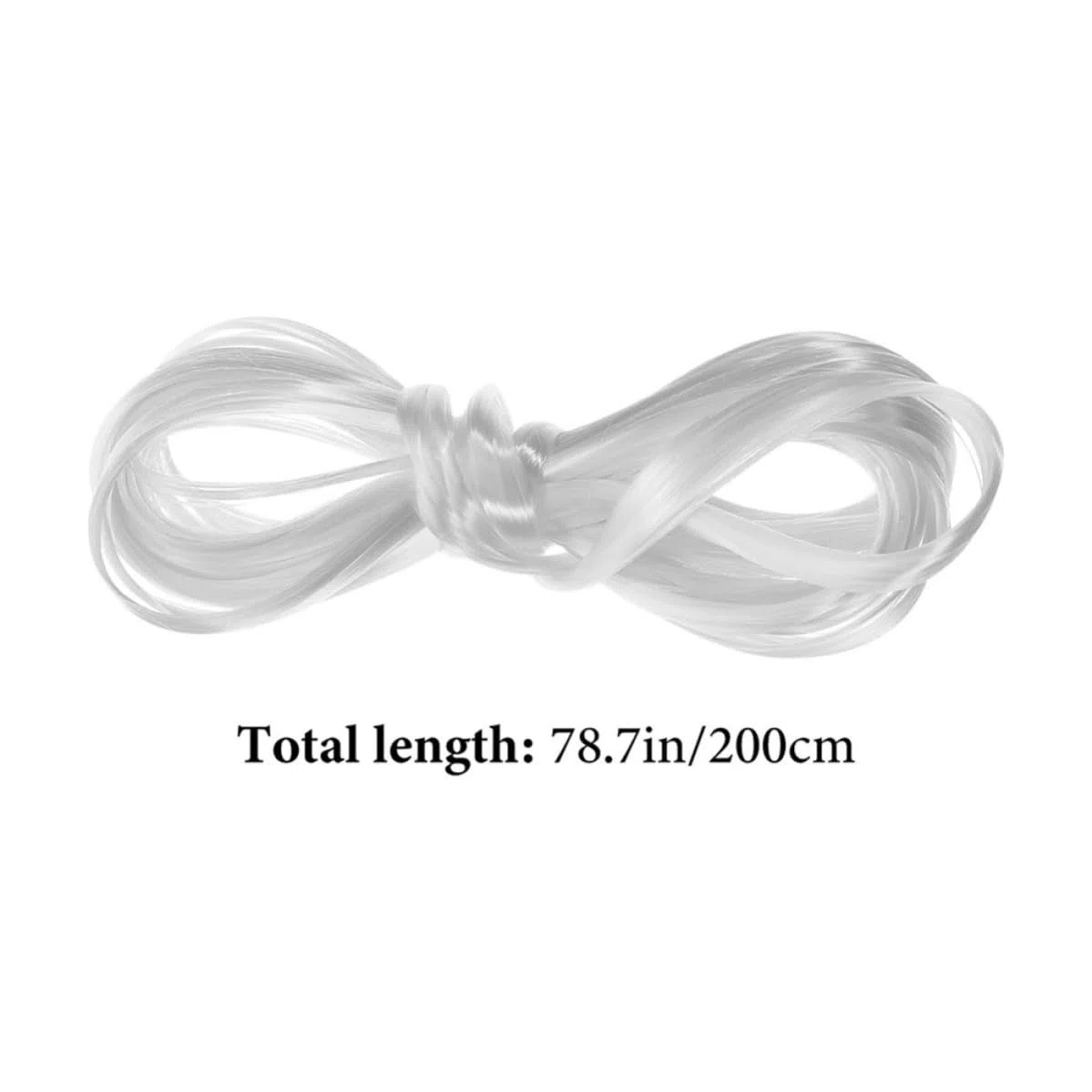 VILLCASE Estensioni per Unghie in Filamento di Plastica Bianca Flessibile, 3 Borse per Kit Allungamento Unghie, per Nail Art Fai da Te e Saloni di Bellezza