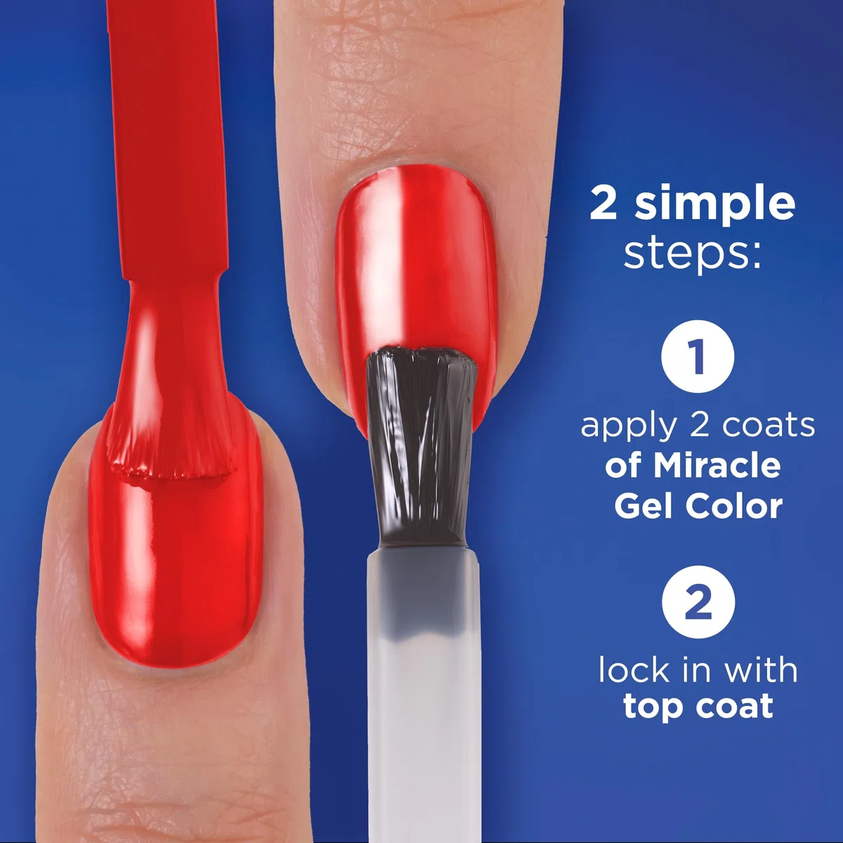 MIRACLE GEL top coat shiny 14,7 ml