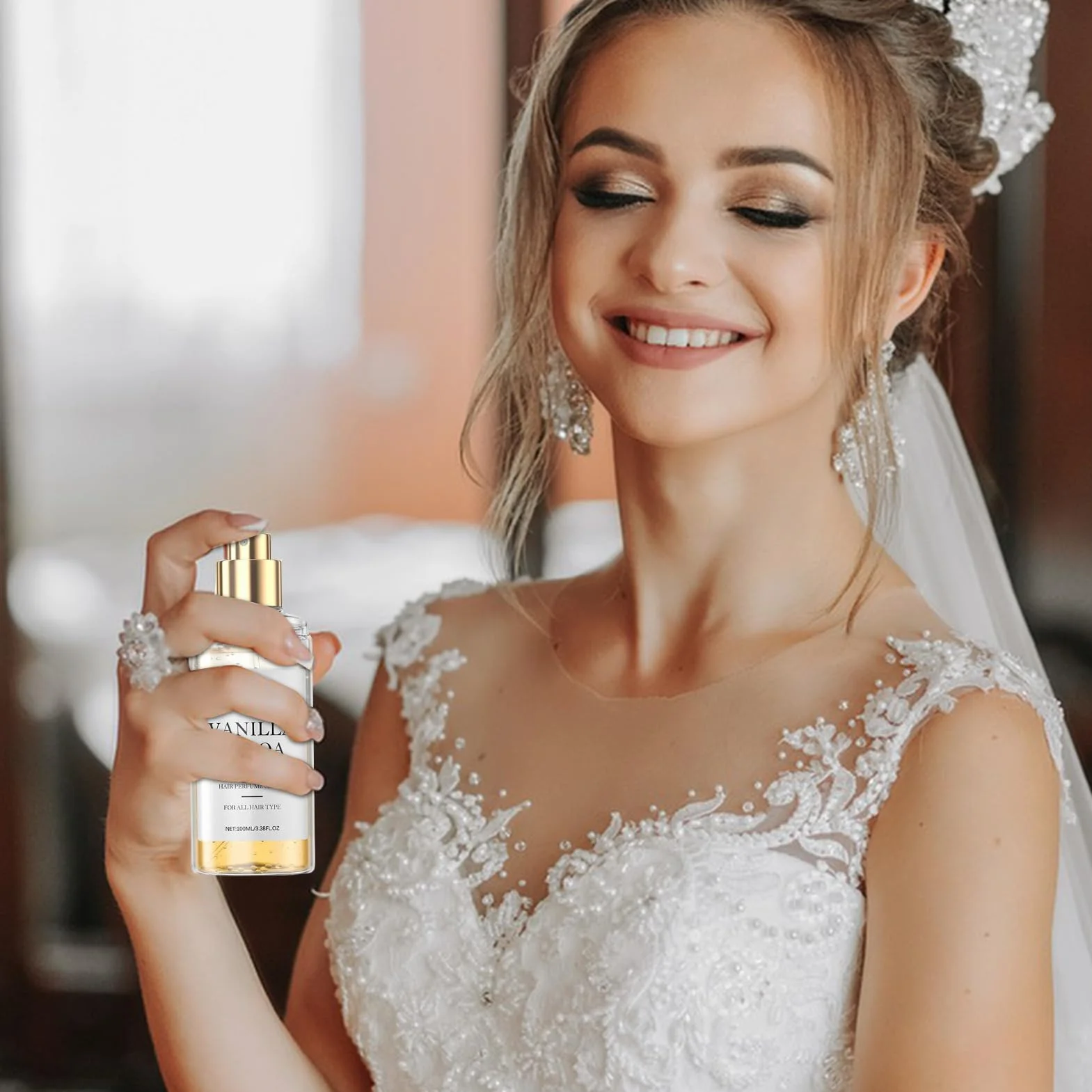 Profumo spray per capelli – profumata, spray profumato a lunga durata, per donne e adolescenti, in viaggio, estate