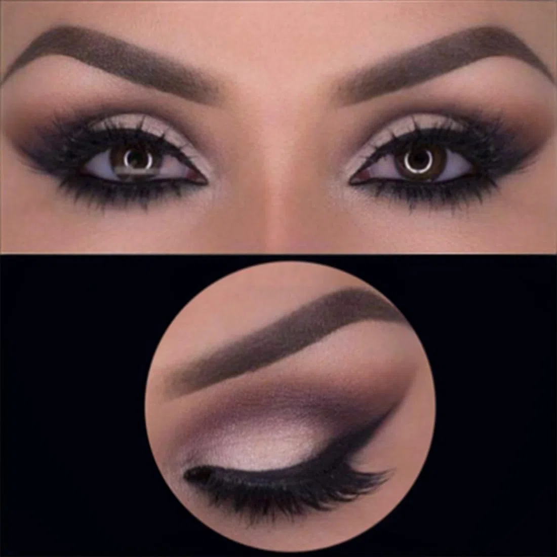 CATORStencil & Eyeliner Occhi, 16 Fogli per Ombretto, Aid Trucco Riutilizzabili per Smokey Eyes e Cateyes