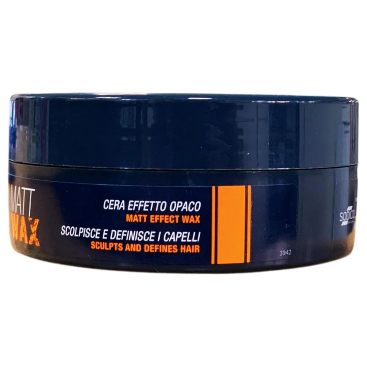 Cera Con Effetto Opaco, Matt Wax, Cera Per Capelli Uomo Professionale, Per Capelli Più Scolpiti e Definiti, ON HAIR 100ml (Unità)
