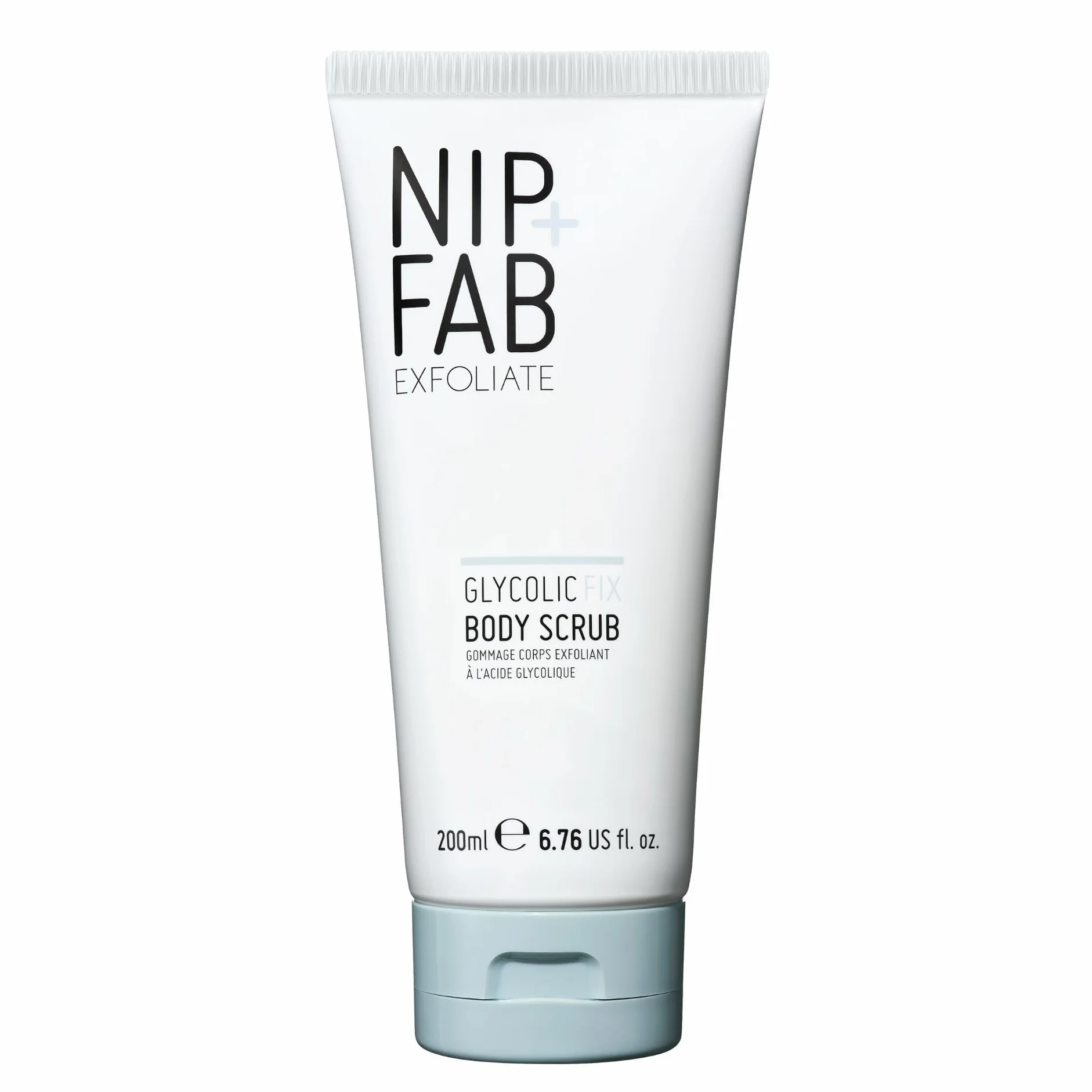 Nip + Fab Glycolic Fix Peeling Corpo –Cura del Corpo AHA con Acido Salicilico – Esfoliante per Cheratosi Pilare e Gambe a Fragola, per Pelle Liscia, 200 ml
