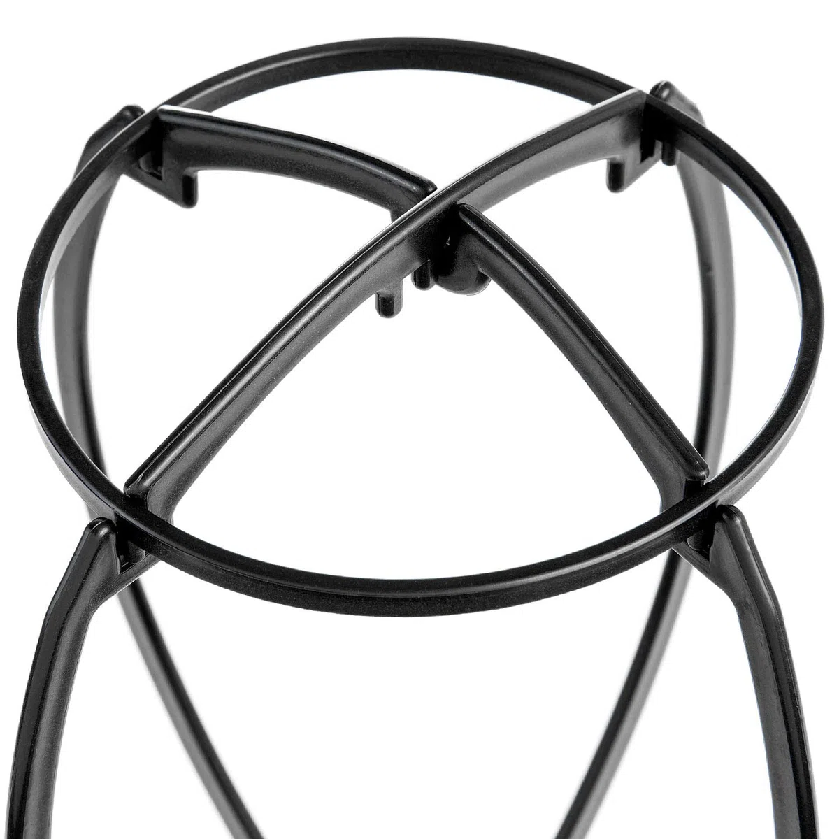 Czemo 6 pezzi Porta Parrucca Supporto Parrucca di Plastica Stabile Durevole Parrucca di Capelli Cappello Basamento Display