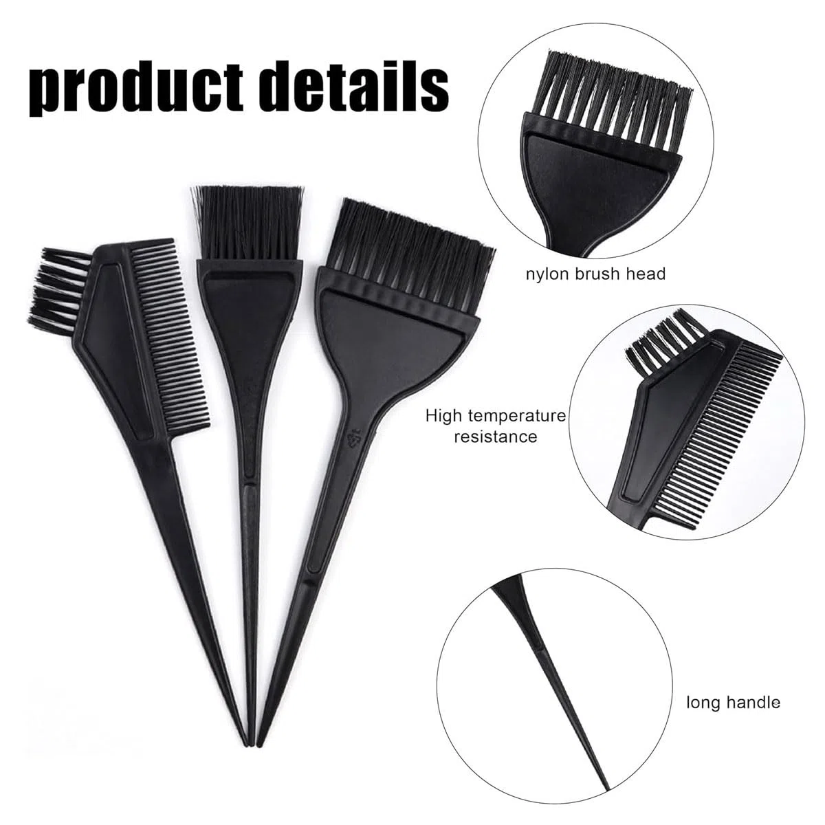 decolorante per capelli,Set polvere decolorante in lamina di highlighter, cappuccio per tintura per capelli, riutilizzabile, con ago per highlighter (5 pezzi, blu)