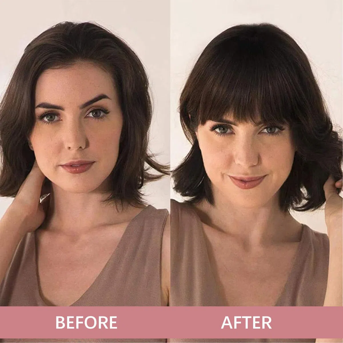 Frangia Finta Capelli Veri,Frangia Clip Capelli Veri,Frangia Finta,Frontale Frangia Posticci,Parrucca Con Frangia,Clip In Frangia,Capelli Frangia,Per Capelli Estensioni,nero,1 pezzo