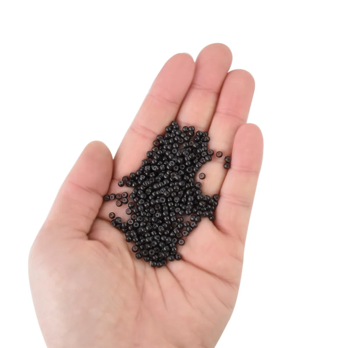 Nano anelli in silicone da 3,0 mm micro collegamenti per estensione dei capelli 500 pz/lotto (3# marrone scuro)