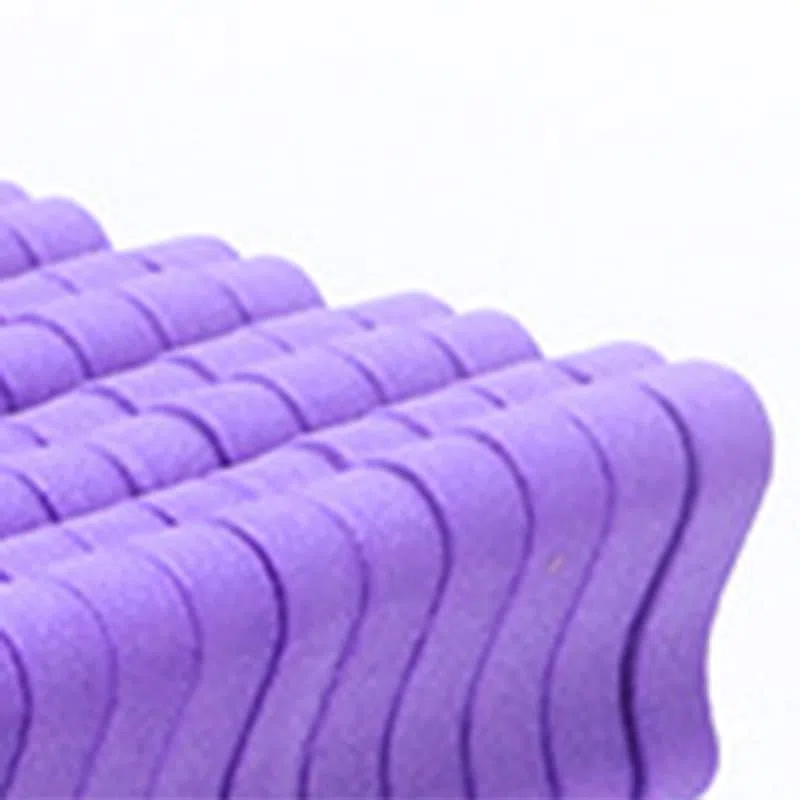 100pcs Spugna Separatore delle Dita dei Piedi Donne Nail Art Pedicure Manicure Lucidatura Rivestimento Gel Pittura Accessori di Bellezza(viola)