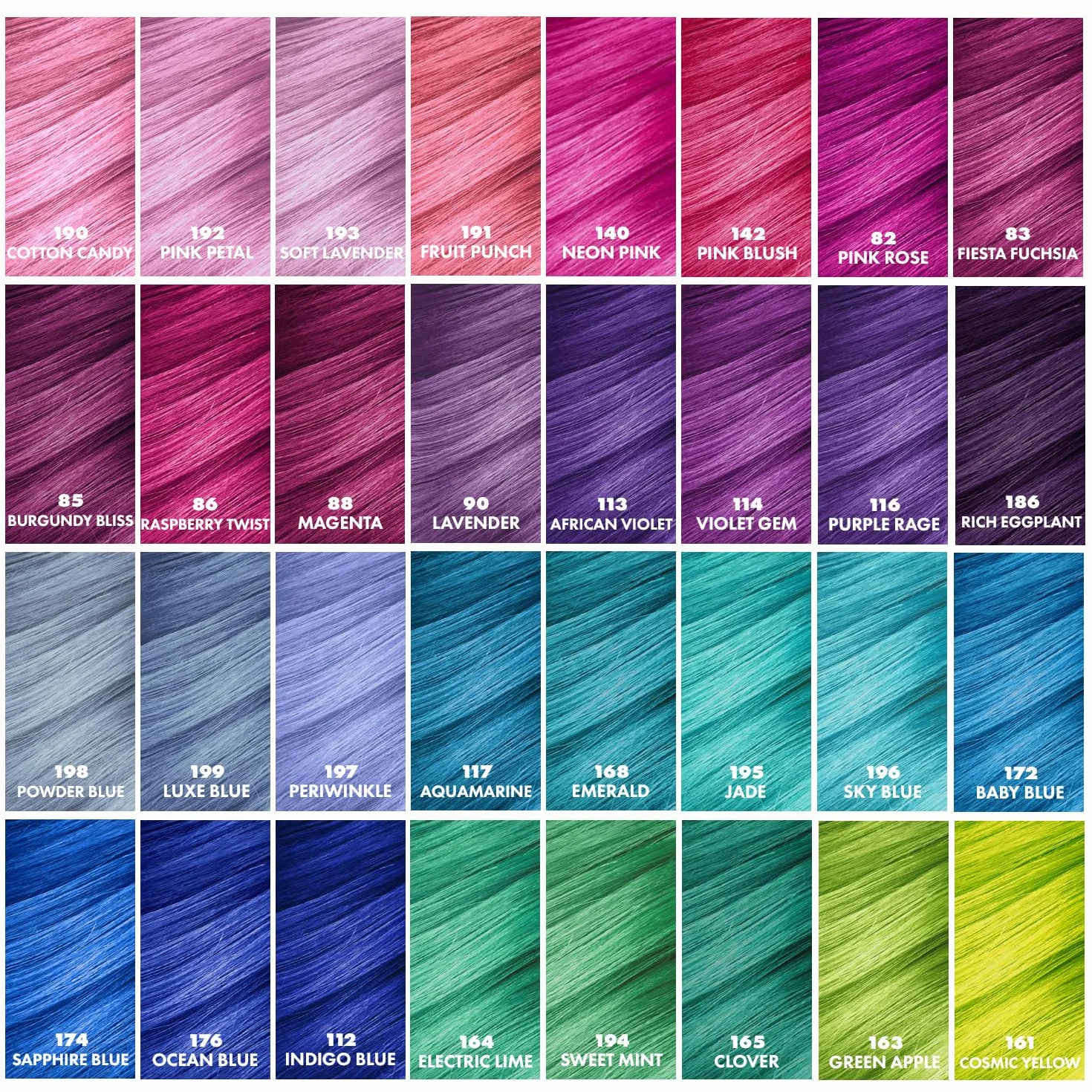 Adore, Tinta per capelli semipermanente brillante, colore: 86 lampone (Raspberry Twist)