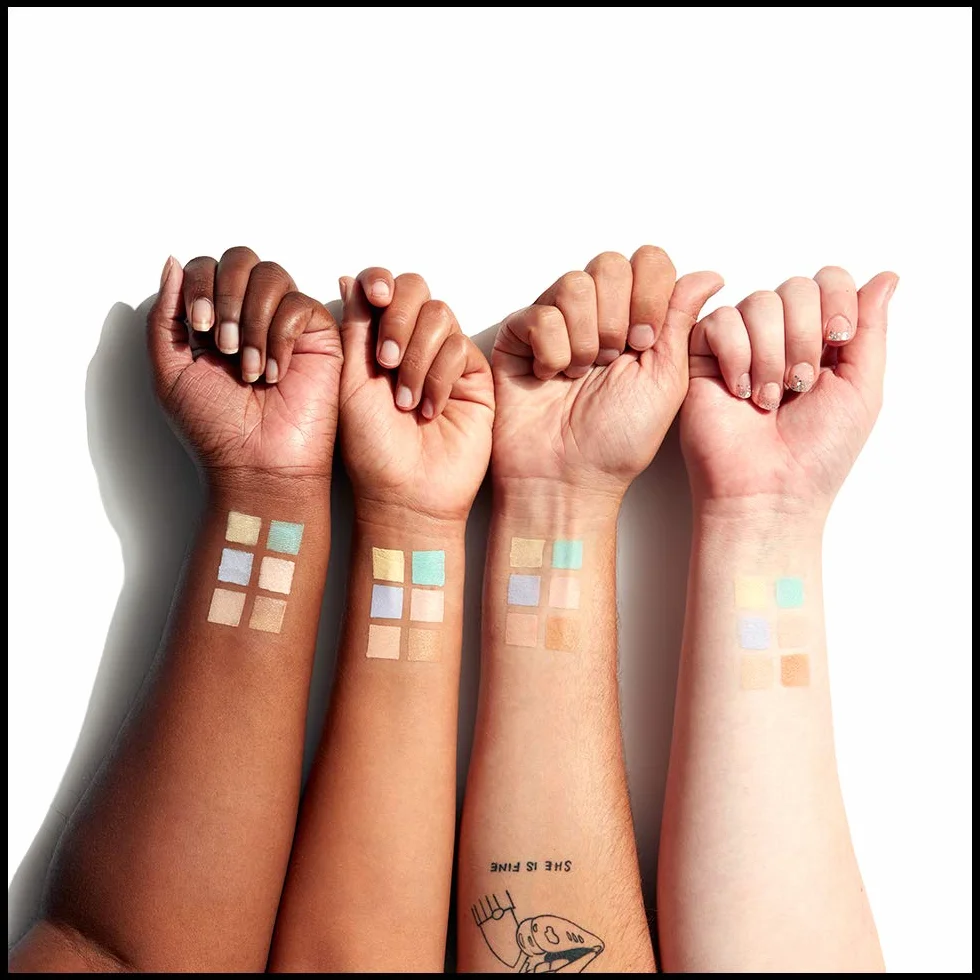 NYX Professional Makeup Palette Colour Correcting, Palette 6 Correttori per Correggere le Imperfezioni, Tonalità Cremose, Confezione da 1