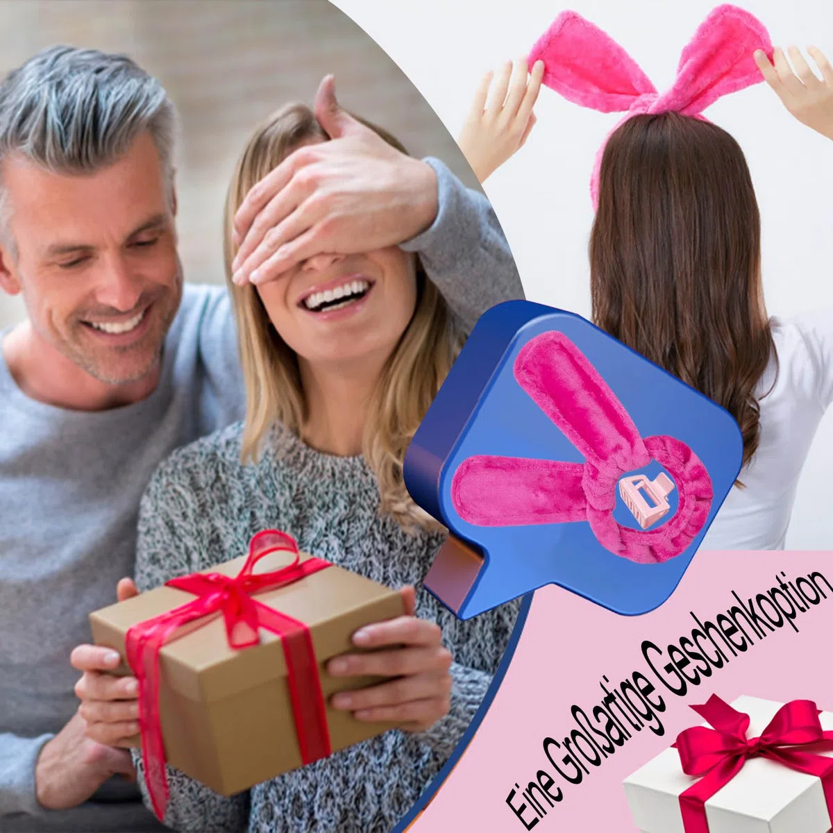 Bigodini Grandi per Volume, Bigodino Lungo per Boccoli, Bigodino Fascia Capelli, Bigodini per Dormire, Senza Calore Morbidi Arricciacapelli, Heatless Hair Curler Waves Curlers per Capelli Medi Lunghi