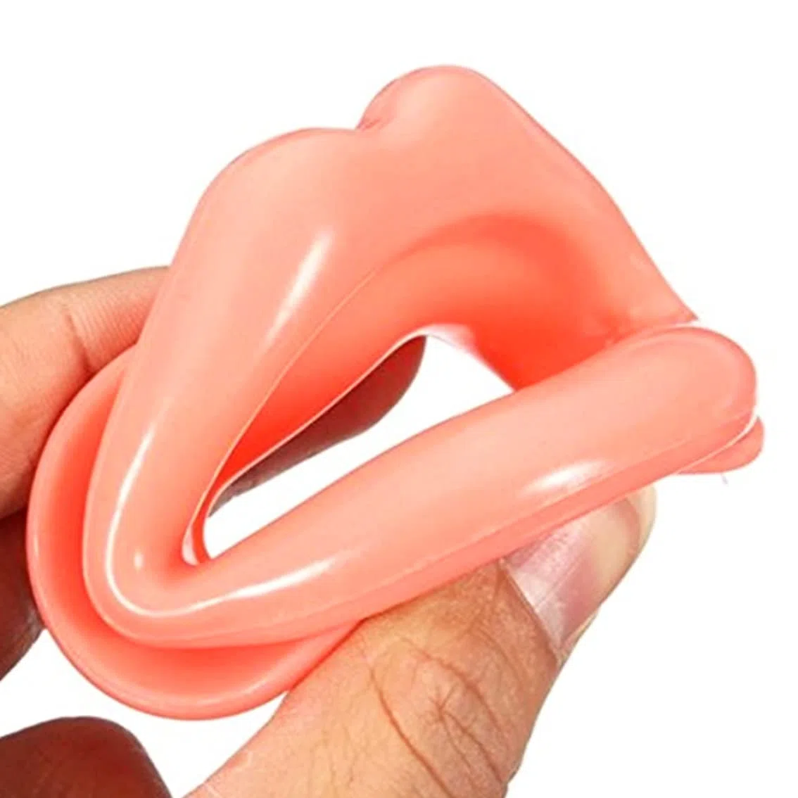 Più sottile per il viso in gomma siliconica, trainer per labbra Strumento di bellezza per il lifting del viso in gomma siliconica per la bocca del per l'uso quotidiano