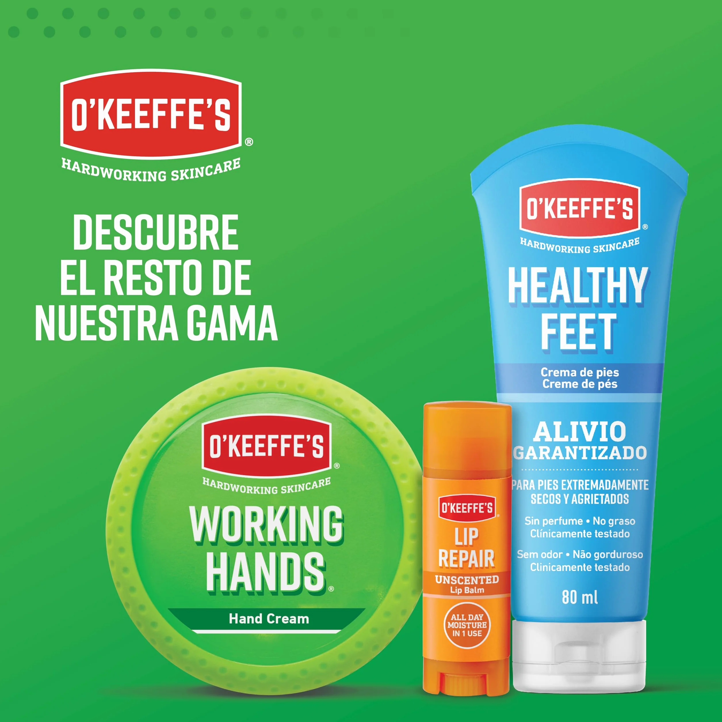 O'Keeffe's Working Hands - Crema para manos secas y agrietadas - 96g