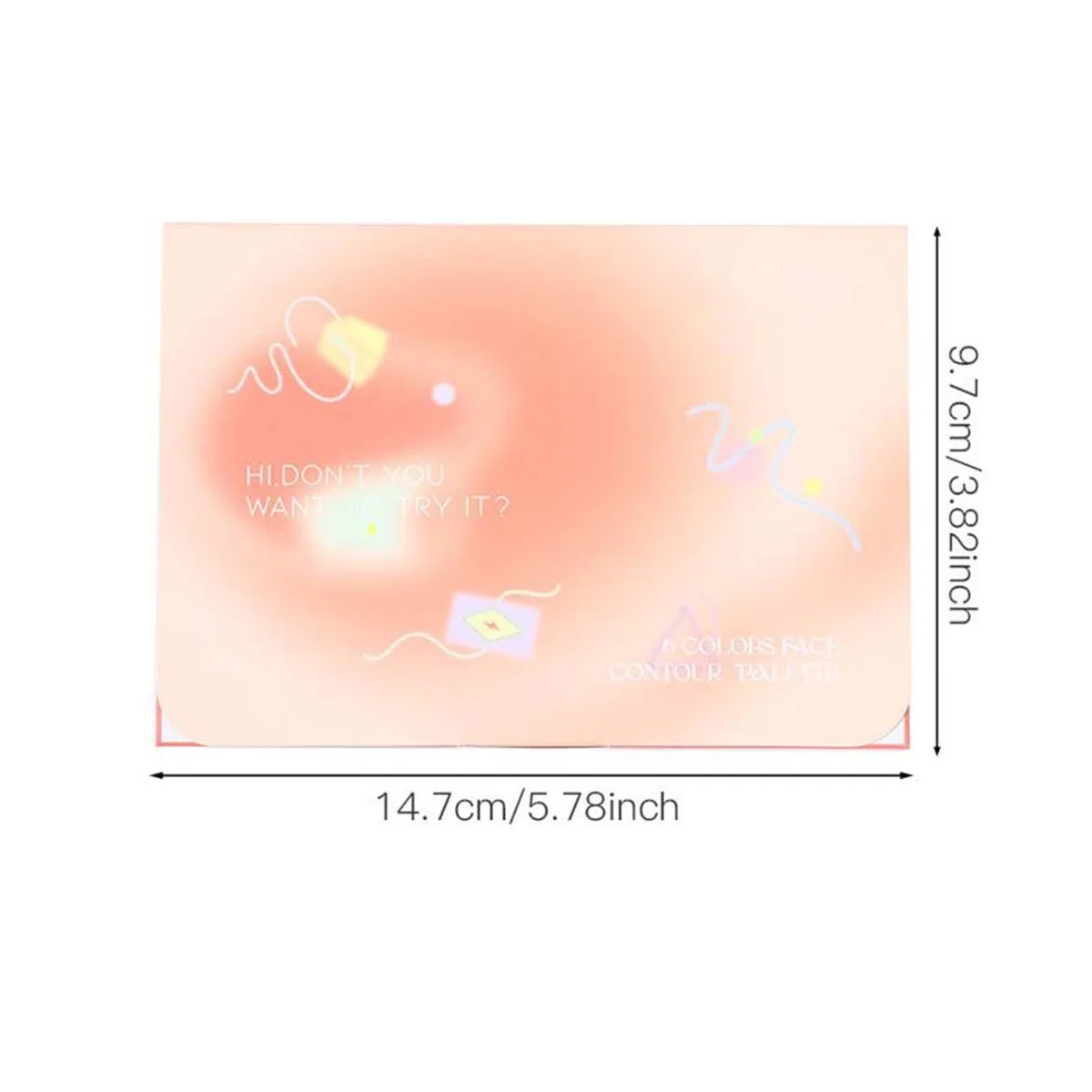 Illuminante Trucco | Palette Contouring e Blush 6 Colori con Effetto Highlighter,Cosmetici Crema Impermeabili a Lunga Tenuta per Donne e Ragazze