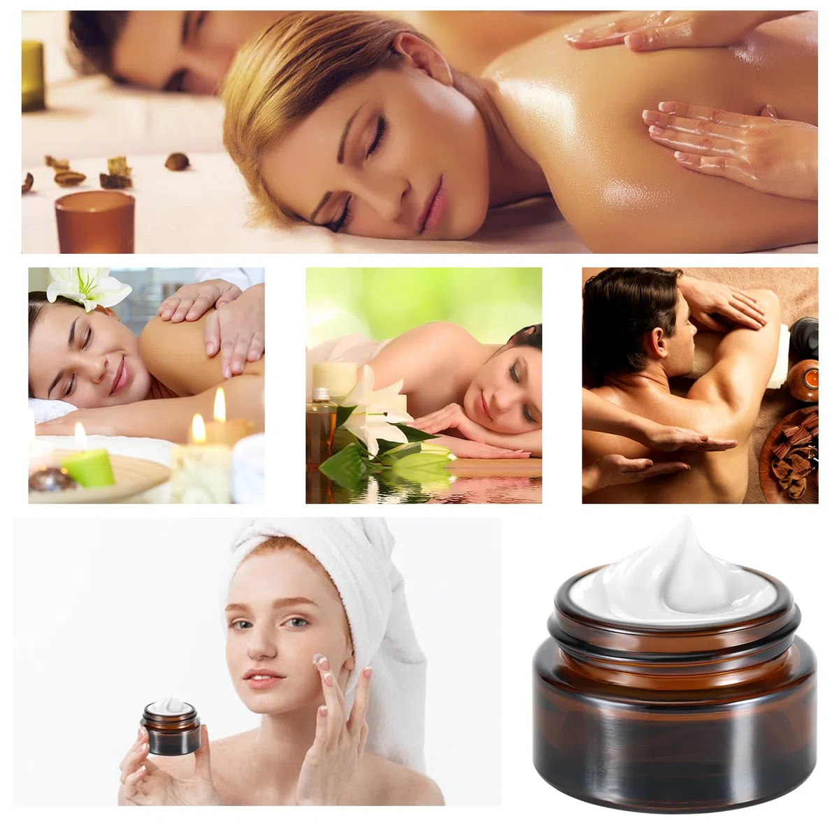 Litimkat 12 PCS Vasetti Vetro Ambrato, Barattoli per Crema, 20 ml/30 ml, Contenitori in Vetro Marrone, Contenitori Vuoti Ricaricabili, per Cosmetici, Creme, Lozioni, Oli Essenziali