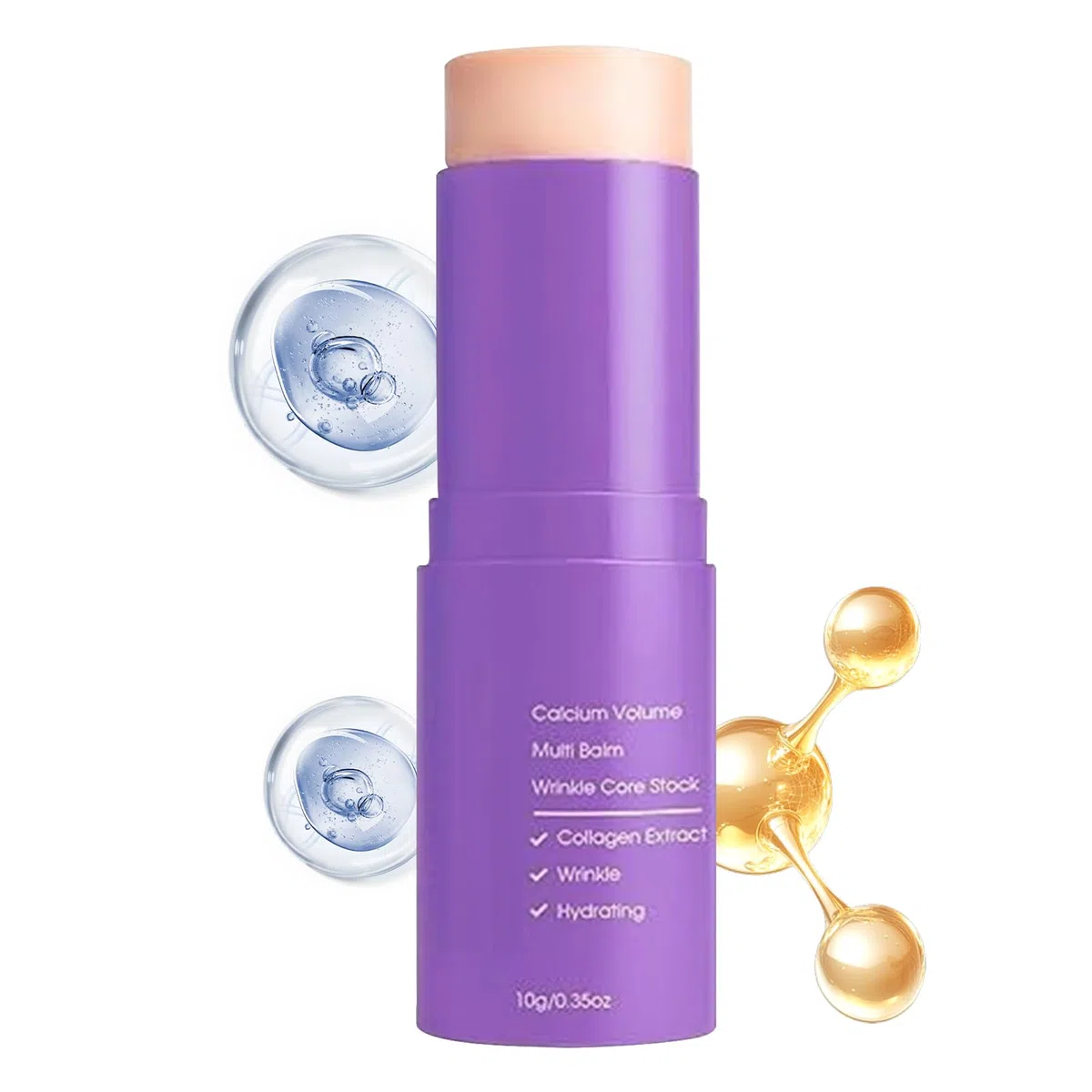 Multi Balm Stick 10 g – Rassodante Crema Viso, Levigante Cura Del Collo Per La Pelle Secca Domestica E Notte Donne Da Viaggio Trucco Preparazione