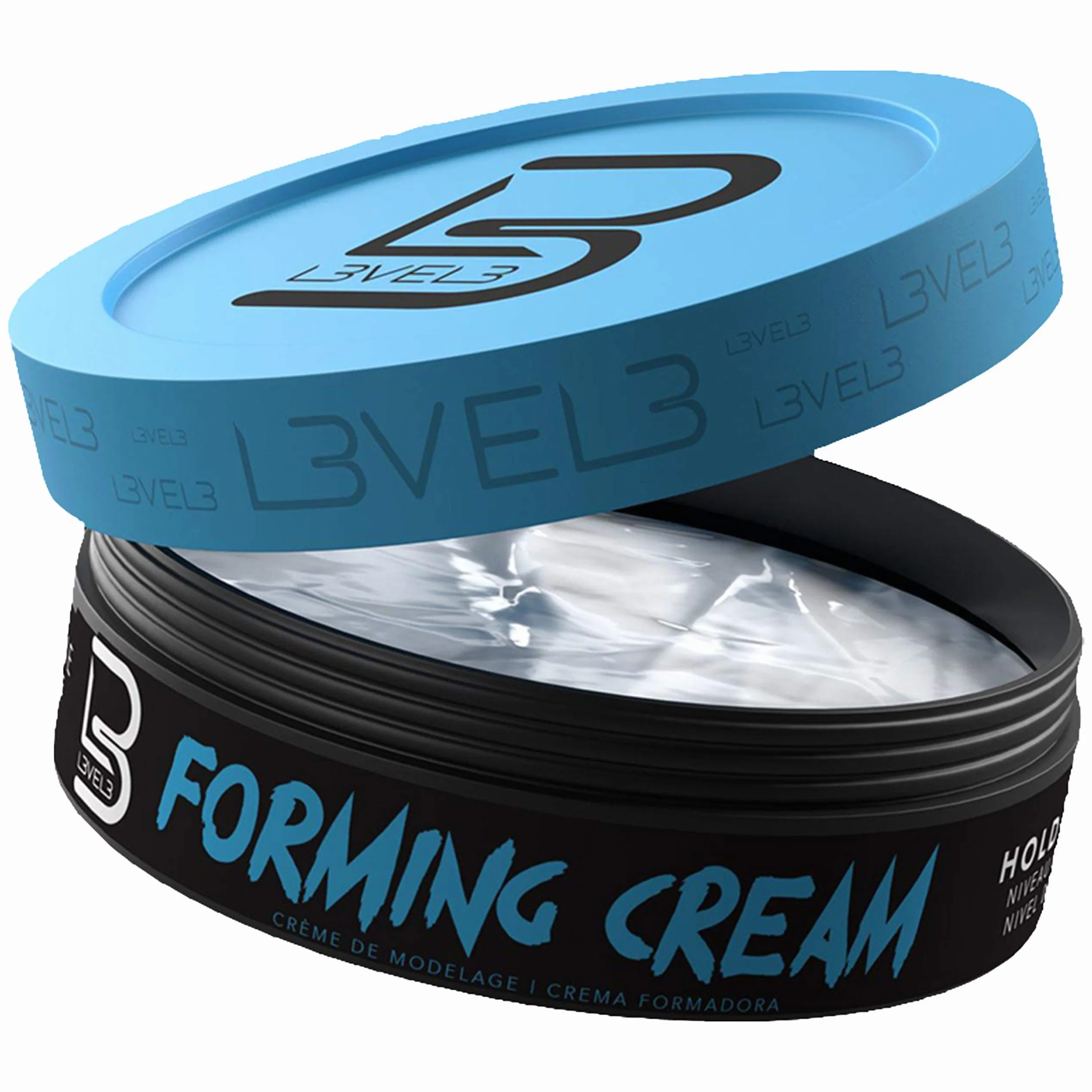 L3 VEL3 Forming Cream - Boosts Hair Volume - Adds Shine and Creates Texture - Leaves No Visible Residue - Light and Creamy Consistency - Washes out Easily - Adatto per tutti i tipi di capelli - 150 ml