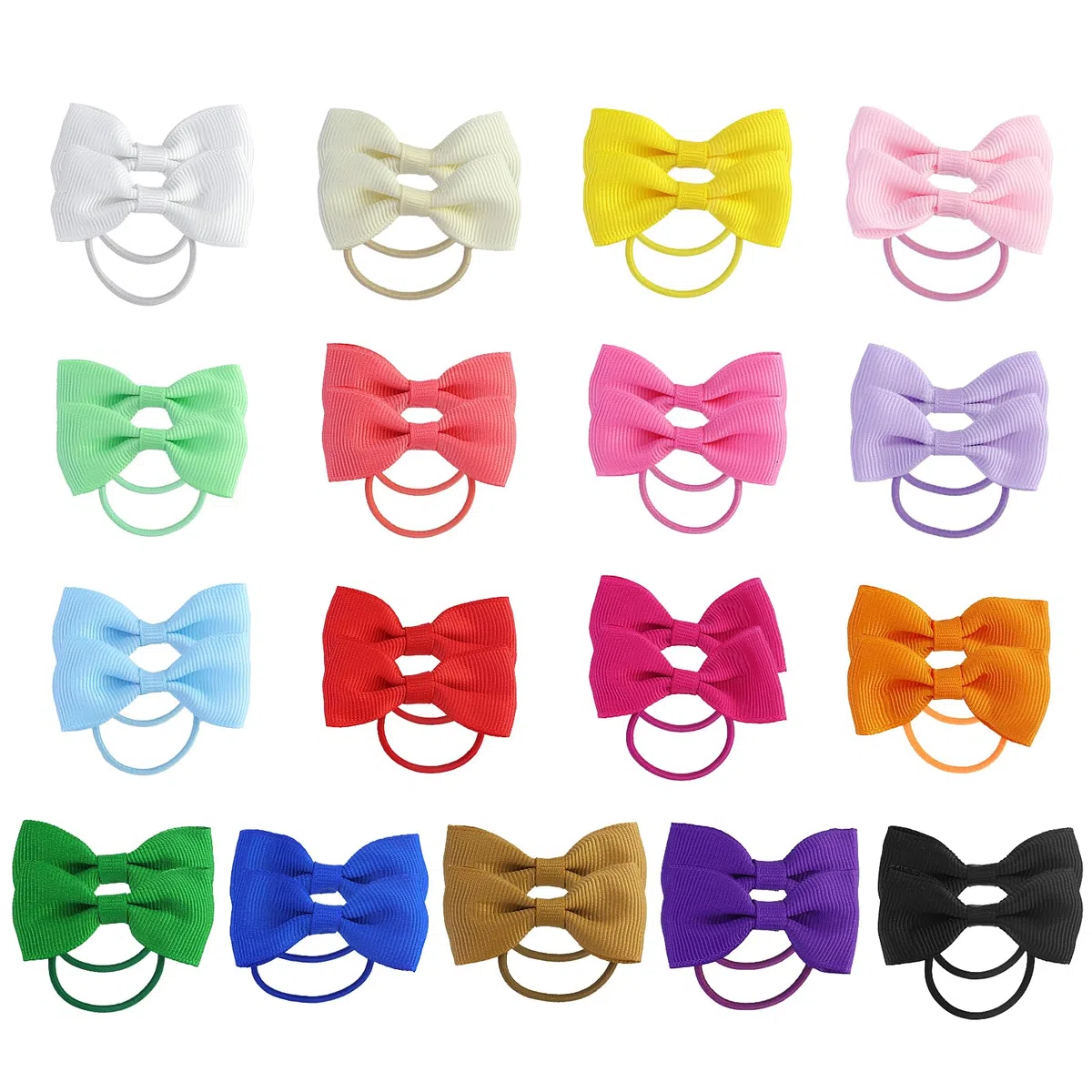 34 pezzi fiocchi per capelli a farfalla, elastici bimba per capelli, fiocchi capelli bambina, multicolore, per festa, asilo, fotografia, festival, acconciature